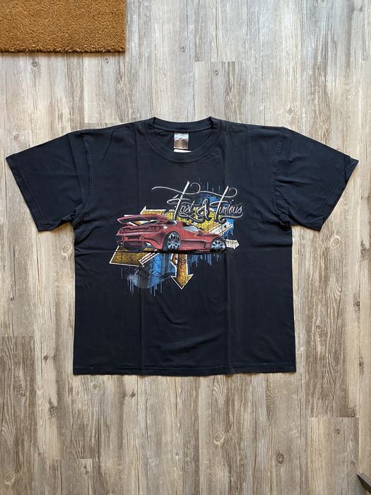 Vintage Vintage Y2K The Fast & Furious Movie Street Racing Tshrit | Grailed