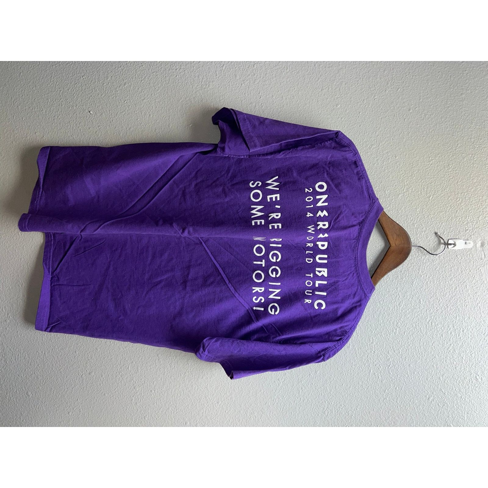 Fruit Of The Loom One Republic Local Crew Shirt World Tour Concert Tee 2014 L Size US L / EU 52-54 / 3 - 4 Thumbnail