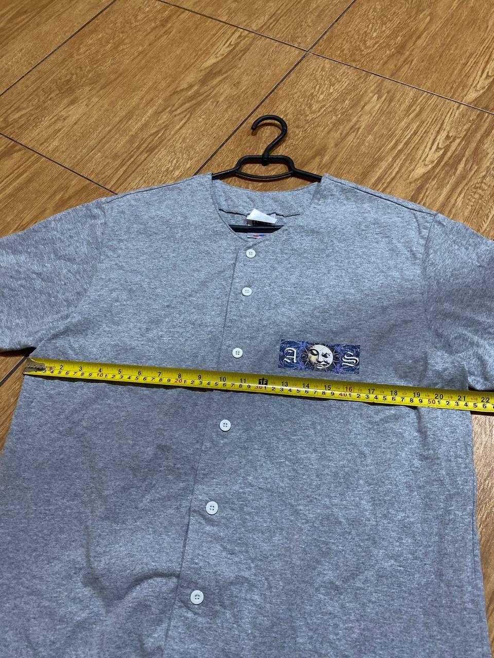 Vintage Shaka Wear Super Max Heavy Heavyweight Gray T-Shirt Size US L / EU 52-54 / 3 - 11 Thumbnail