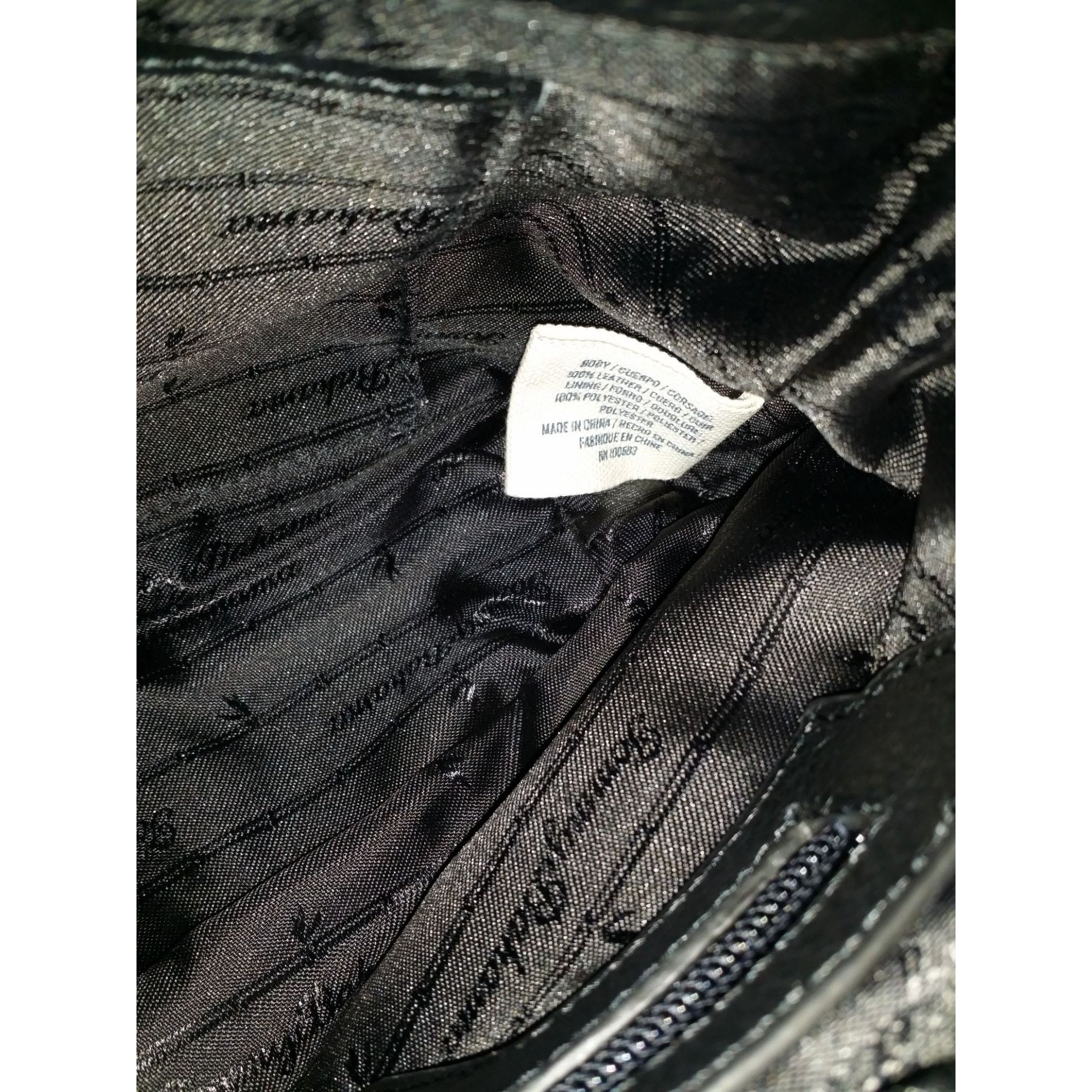 Tommy Bahama Tommy Bahama Crossbody Bag Black Leather Embroidered Gold To Size ONE SIZE - 11 Thumbnail