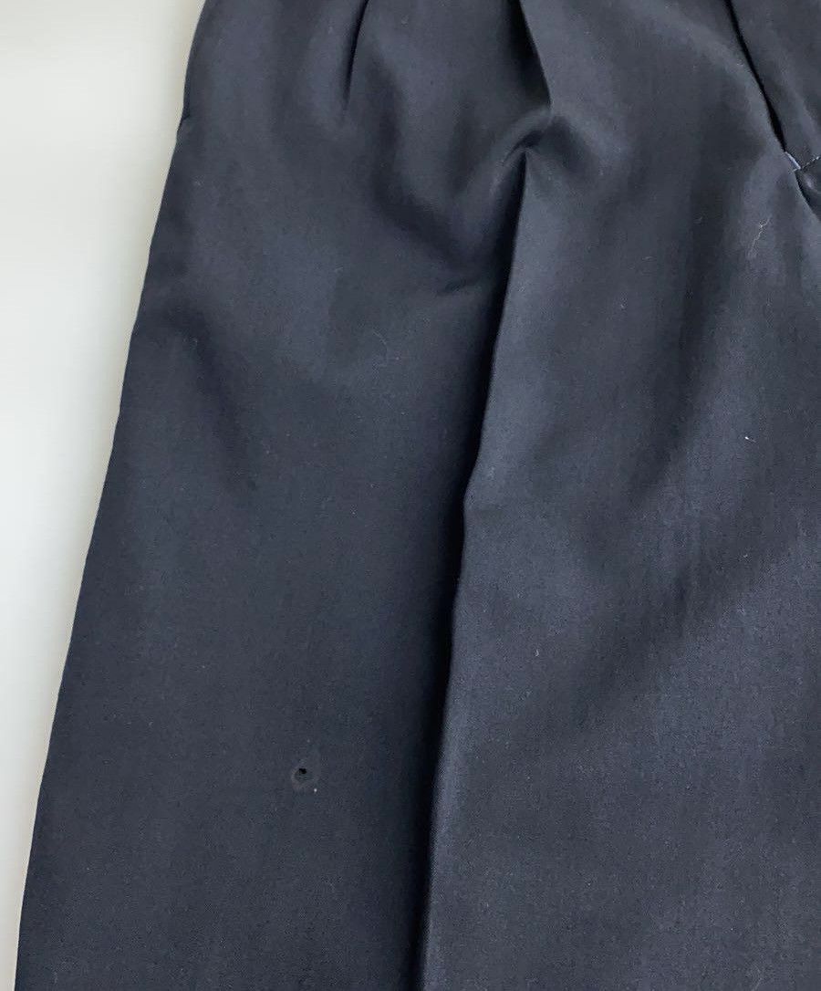 Yohji Yamamoto Yohji Wool Gabardine Classic Wide Baggy Trousers Size US 30 / EU 46 - 5 Thumbnail