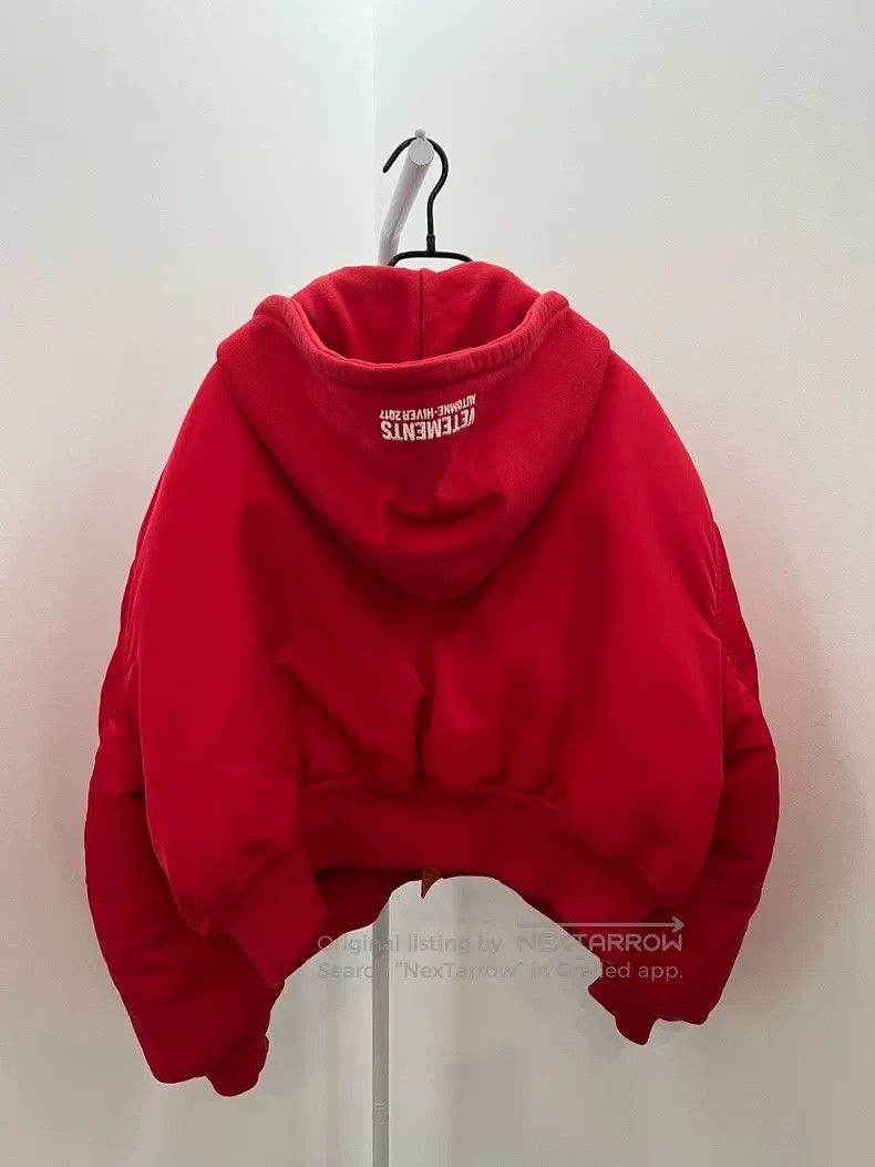 Vetements Vetements Short Wide Fit Jacket with Zipper Hood and Cotto Size US M / EU 48-50 / 2 - 3 Thumbnail