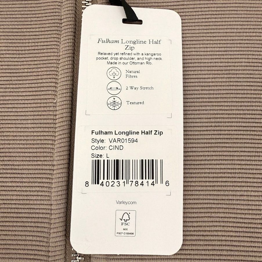 Varley NWT Varley Women's Fullham Longline Sweater Ribbed Knit Size L / US 10 / IT 46 - 7 Thumbnail