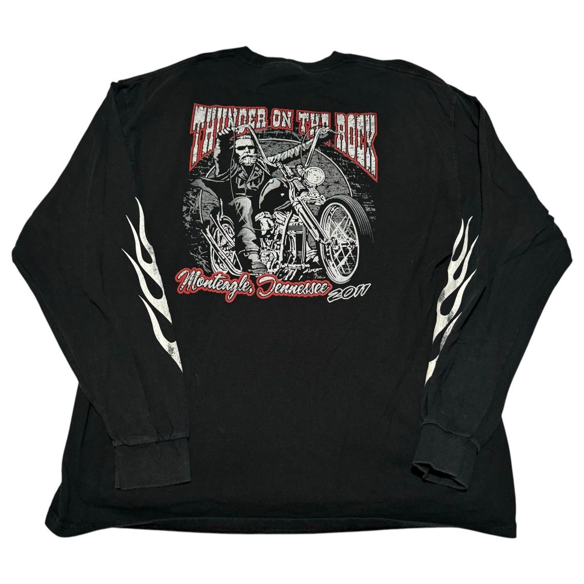 Other 2011 Thunder on the Rock Motorcycle Shirt Adult XL Size US XL / EU 56 / 4 - 1 Thumbnail