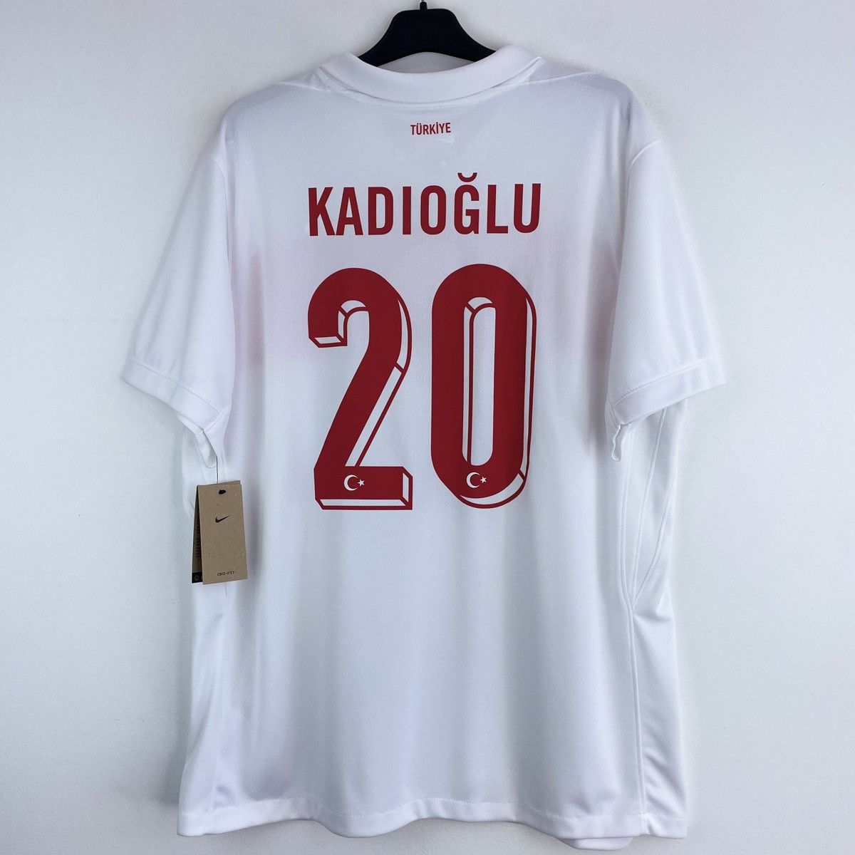 Nike Turkey Ferdi Kadioglu Nike Jersey Shirt Men 2024/2025 sz XL Size US XL / EU 56 / 4 - 1 Thumbnail