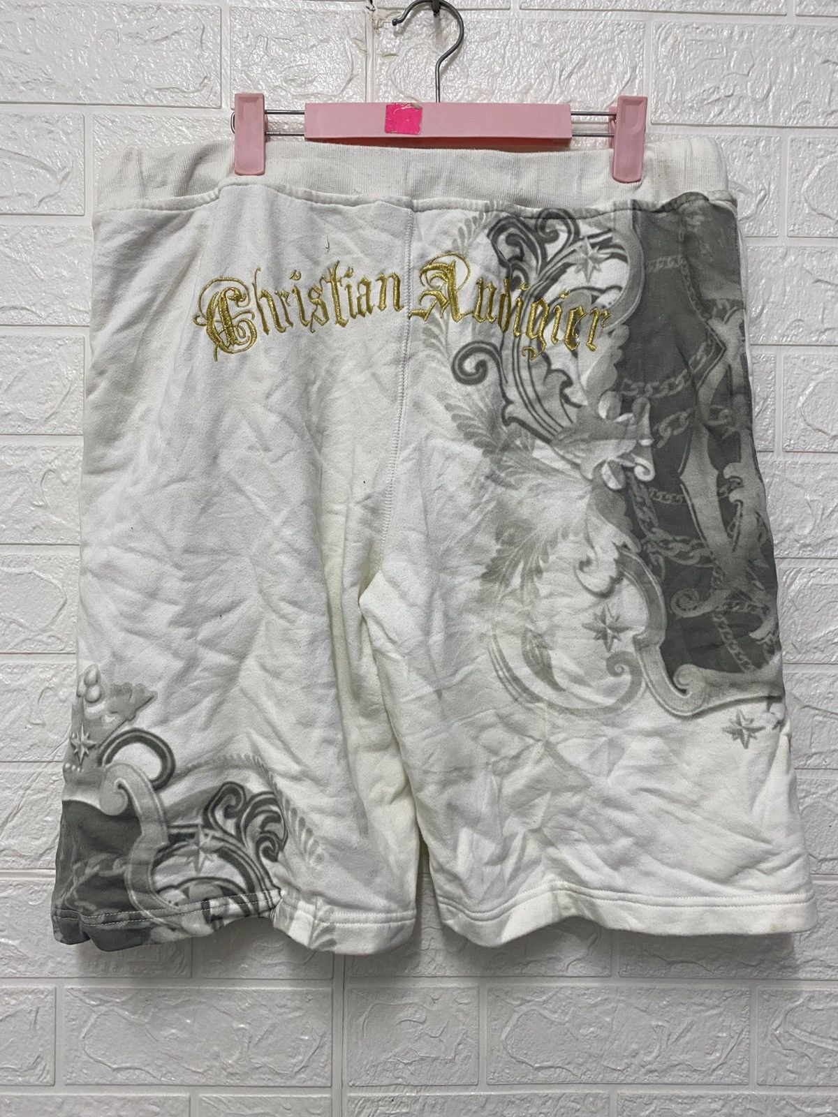 Christian Audigier Vintage christian Audigier short pant Size US 40 / EU 56 - 2 Thumbnail