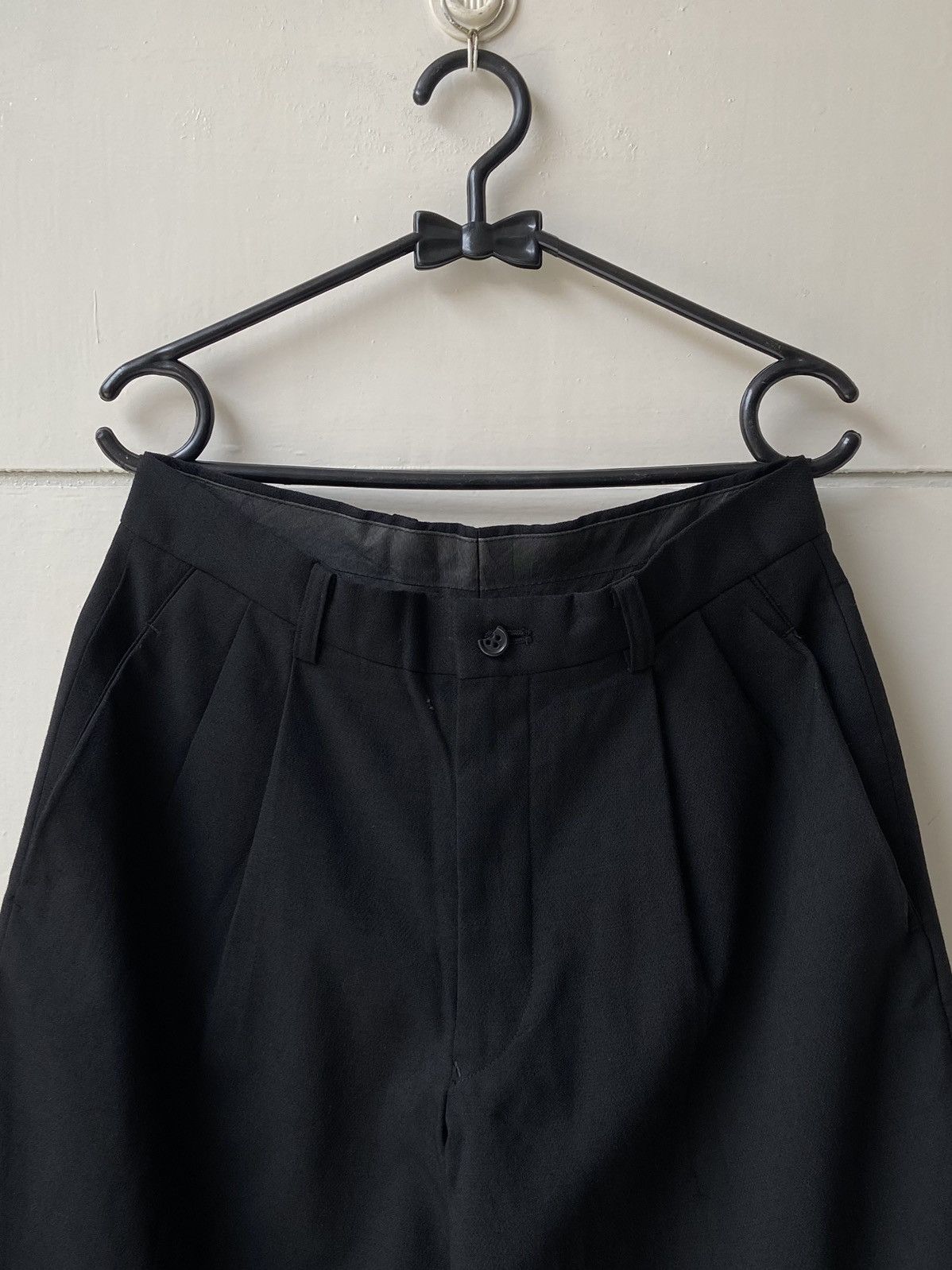 Issey Miyake ISSEY MIYAKE MEN Black Long Pants Size US 26 / EU 42 - 2 Thumbnail