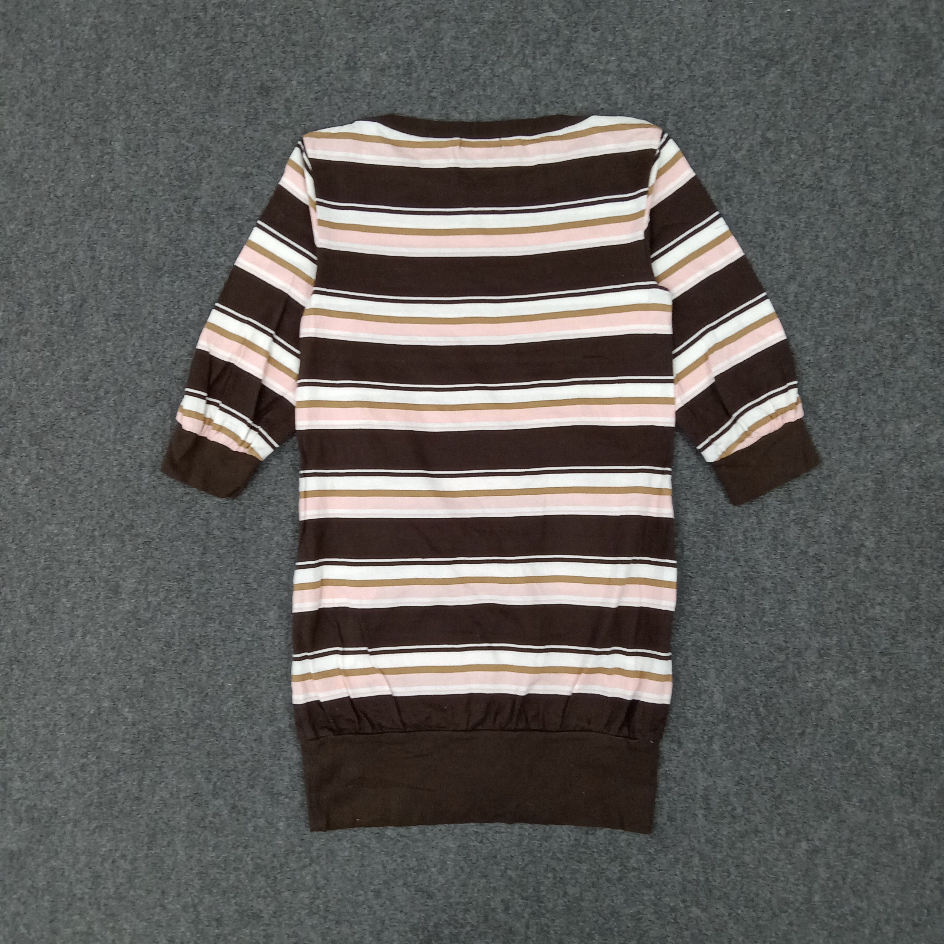 Burberry Burberry London Blue Label Stripes Tshirt Size XS / US 0-2 / IT 36-38 - 4 Thumbnail