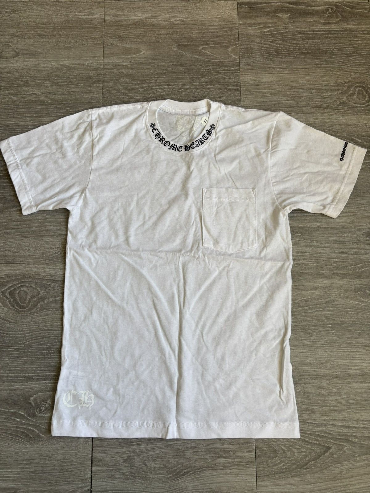 Chrome Hearts Chrome Hearts Neck Logo Tee Size US S / EU 44-46 / 1 - 2 Thumbnail