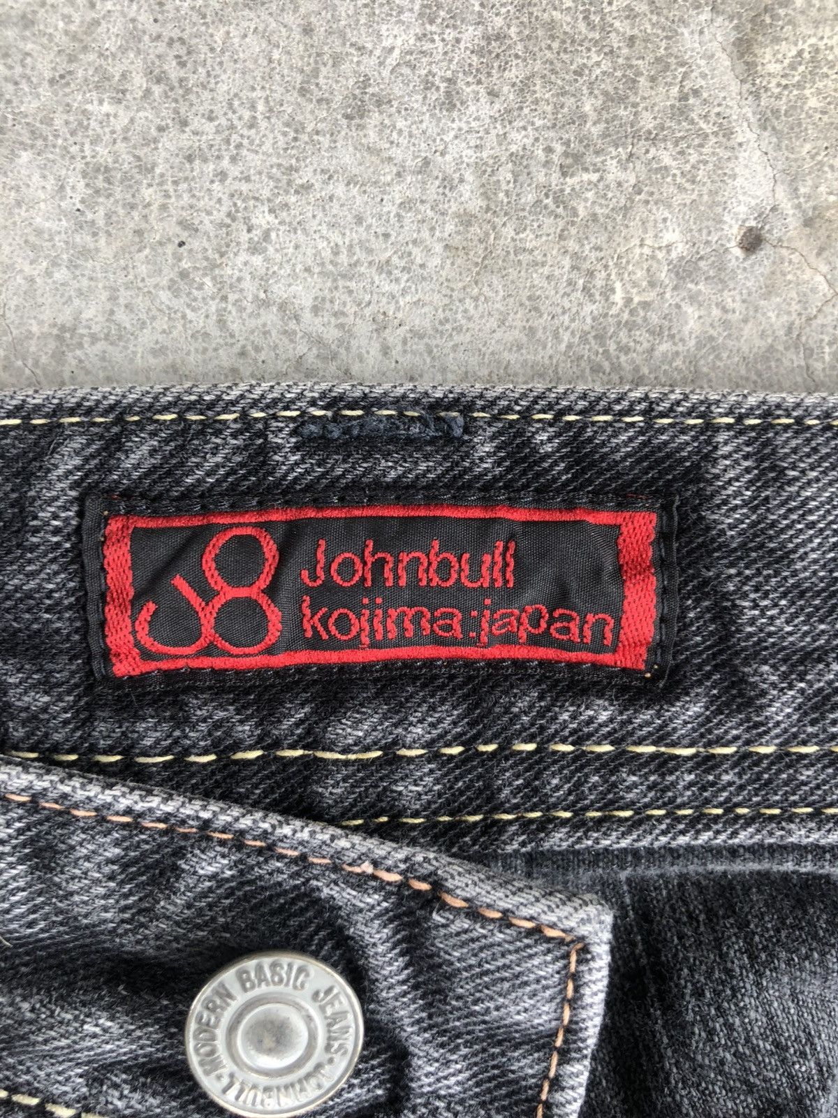 If Six Was Nine Japanese Johnbull Flared Jeans Distressed Denim Size US 32 / EU 48 - 19 Thumbnail