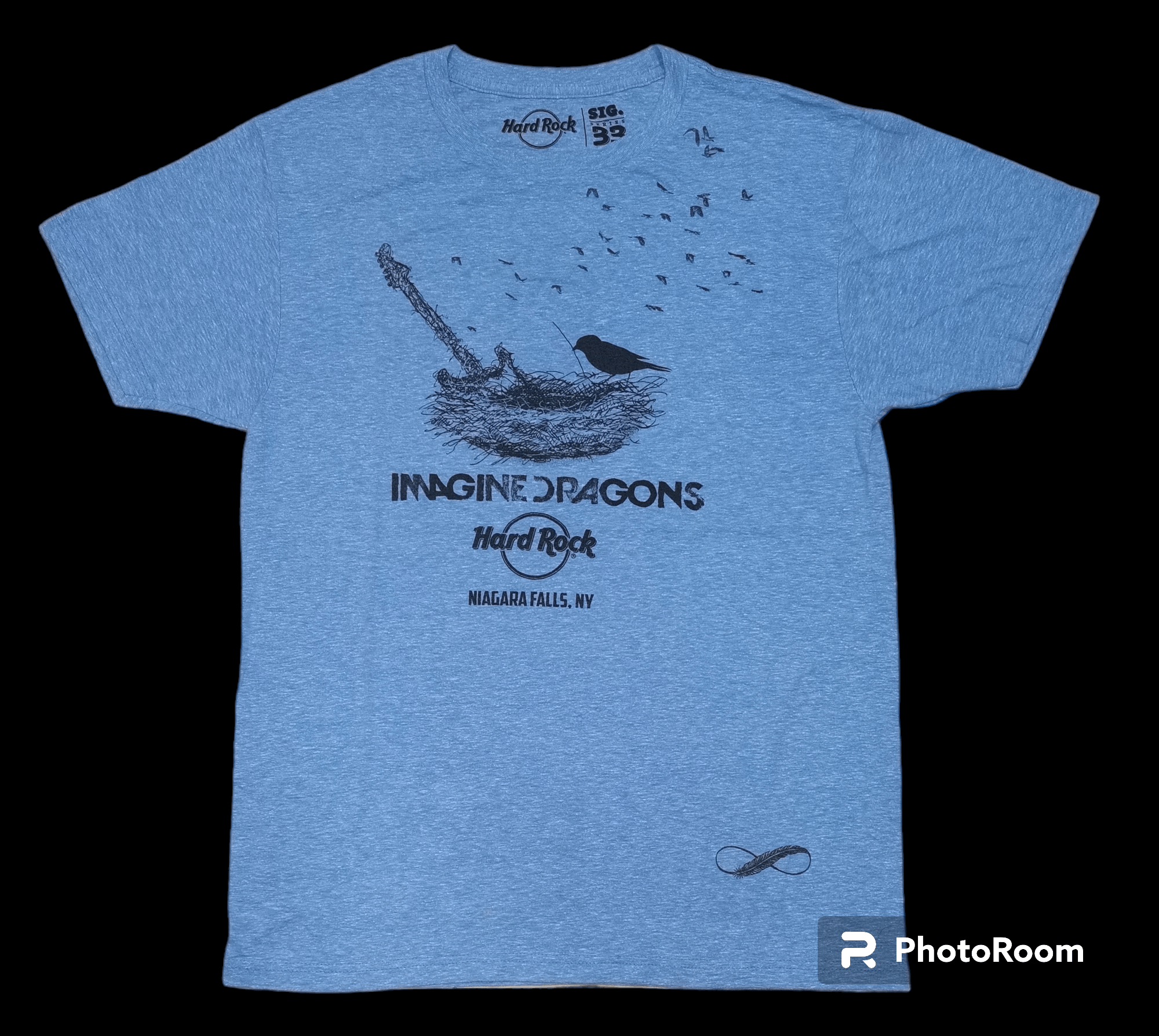 Band Tees × Hard Rock Cafe HARD ROCK CAFE NIAGARA FALLS X IMAGINE DRAGON SHIRT Size US M / EU 48-50 / 2 - 1 Thumbnail