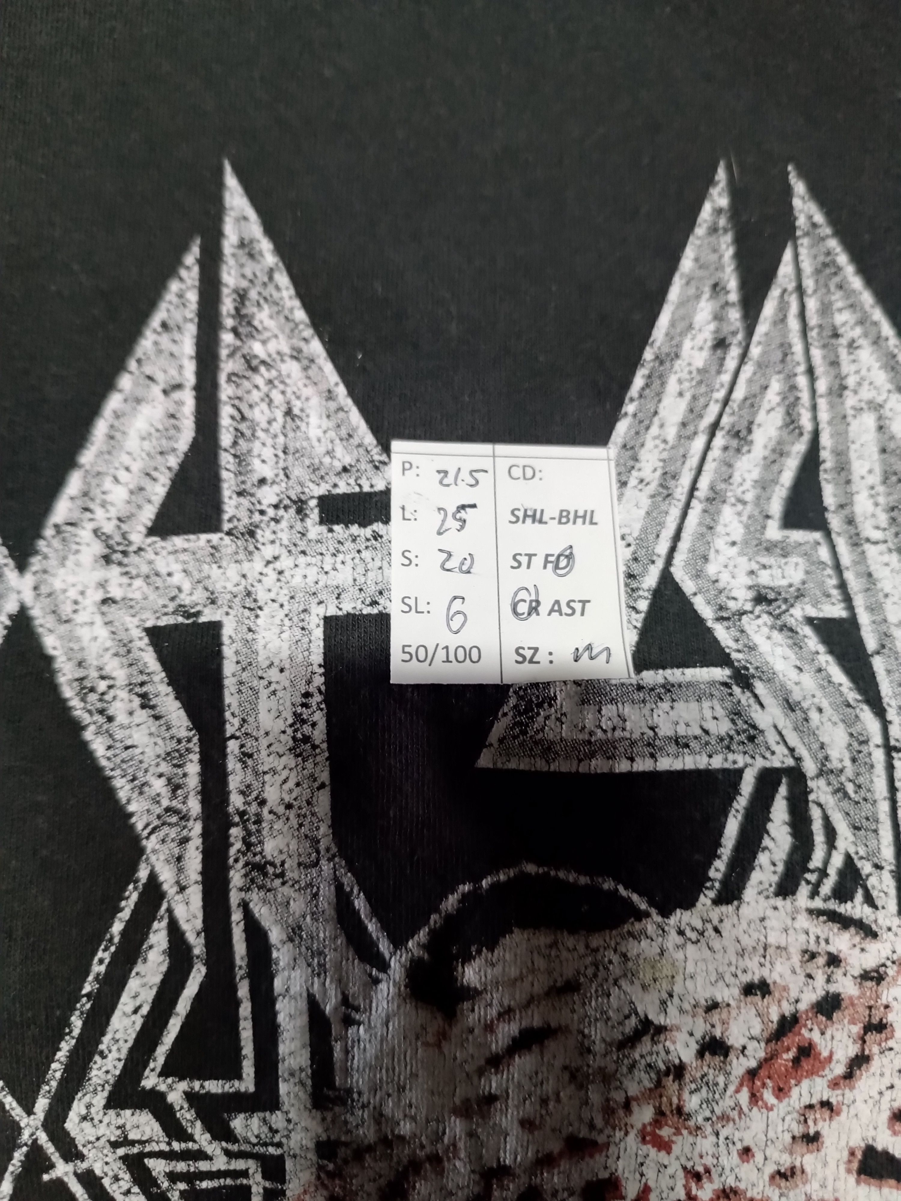 Band Tees VINTAGE FADED DEF LEPPARD TEE JOURNEY MOTLEY POISON Size US M / EU 48-50 / 2 - 13 Thumbnail
