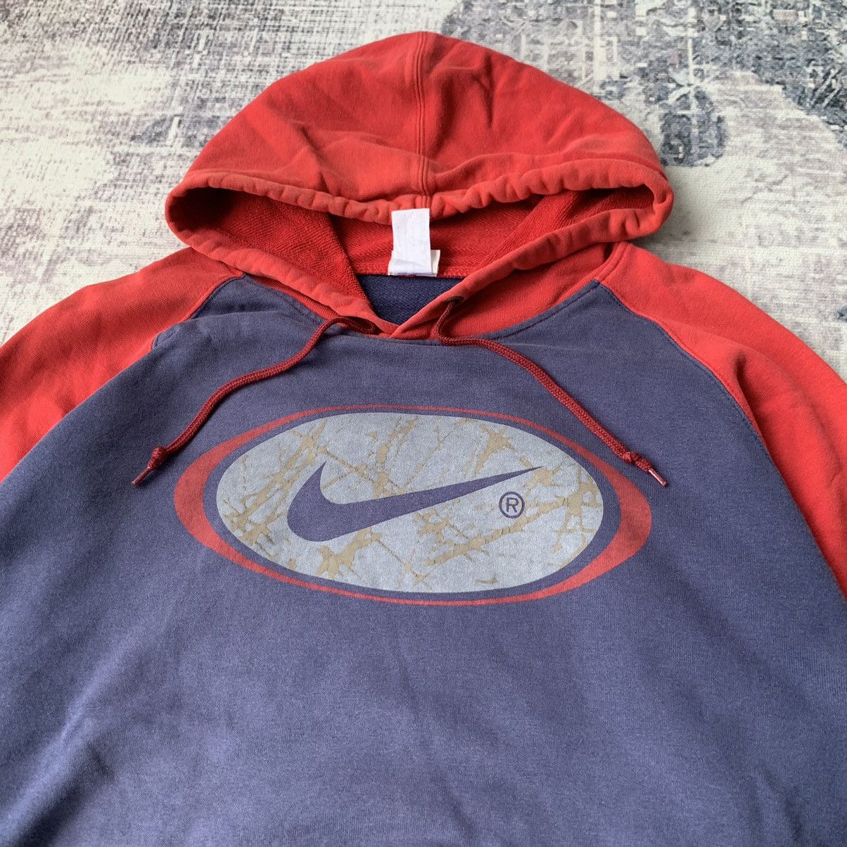 Nike Vintage Nike Swoosh Hoodie Size US XL / EU 56 / 4 - 4 Thumbnail