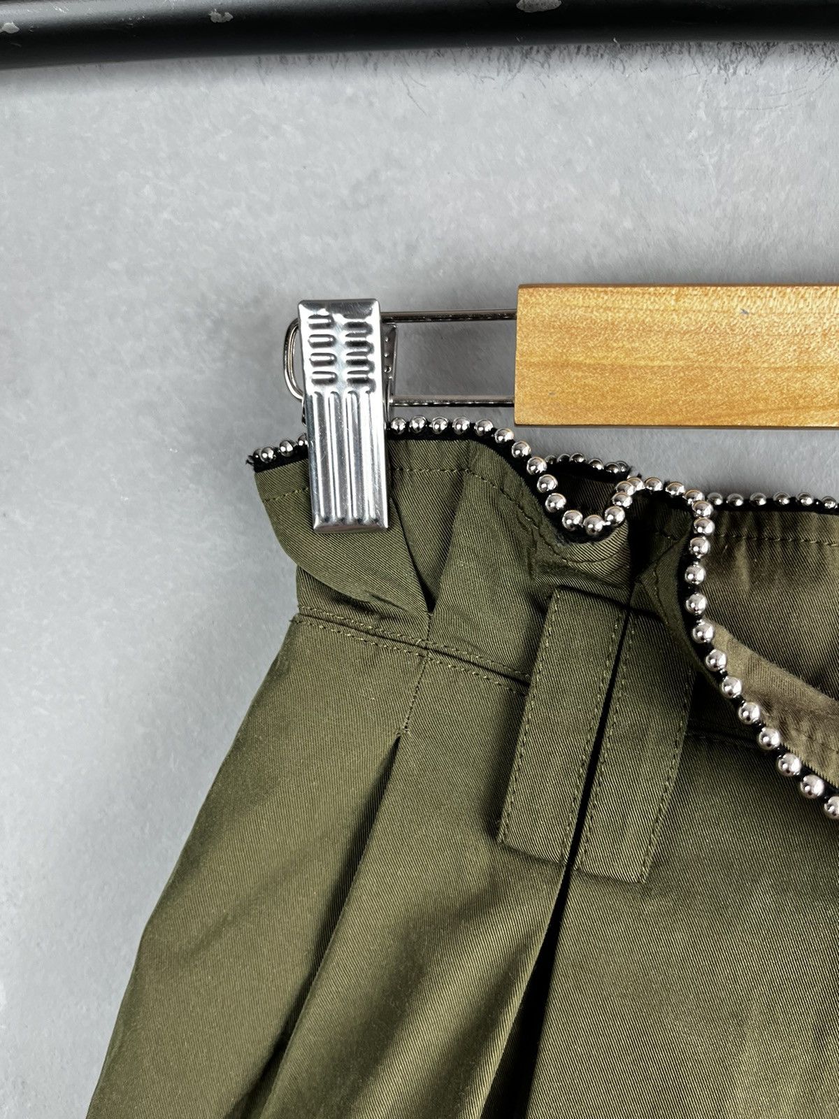Alexander Wang × Other ALEXANDER WANG High Waisted Army Pants With Ballchain Size 26" / US 2 / IT 38 - 14 Thumbnail