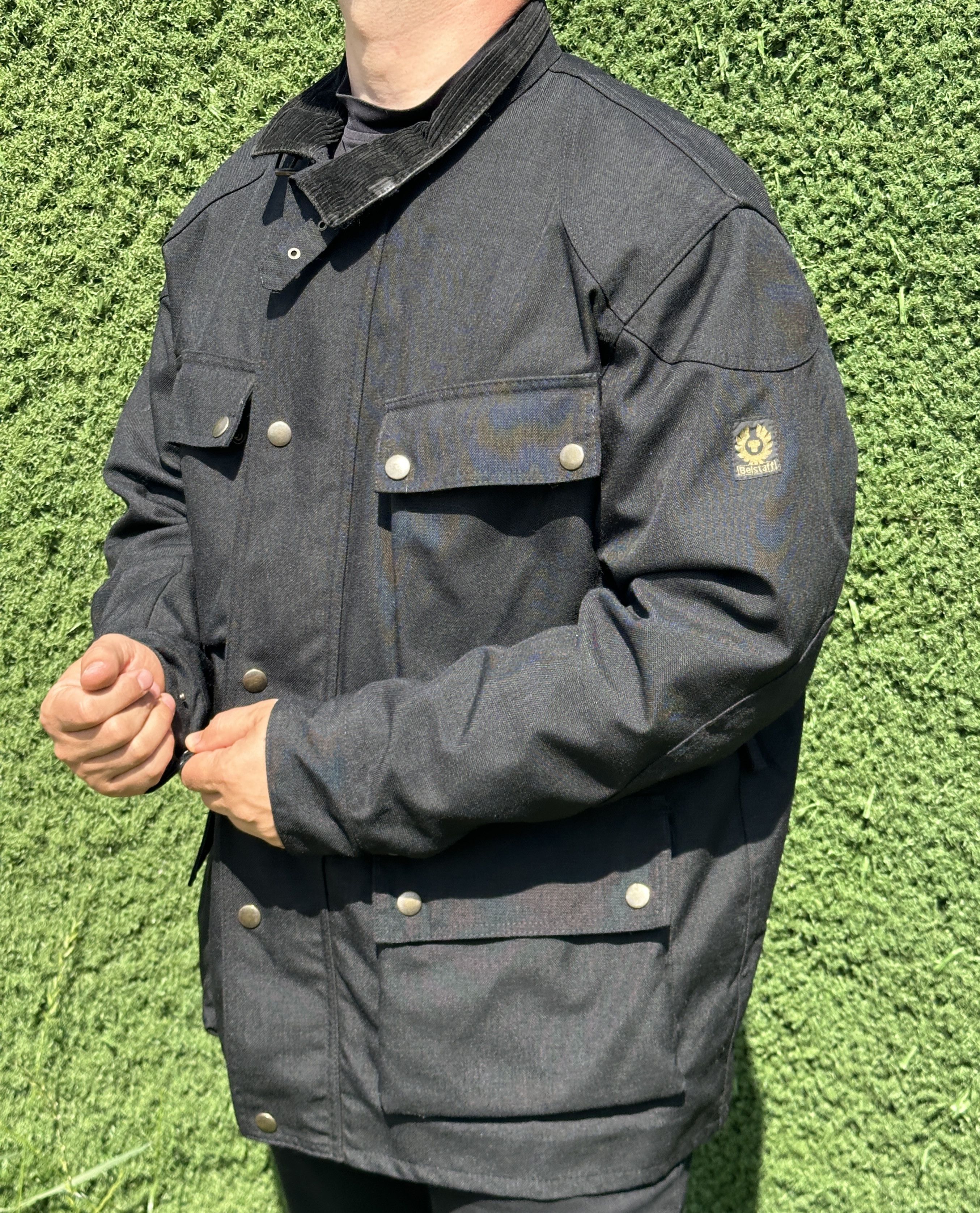 Belstaff Valtherm Insulated Knit Belstaff Biker Professional Size XL Size US XL / EU 56 / 4 - 10 Thumbnail