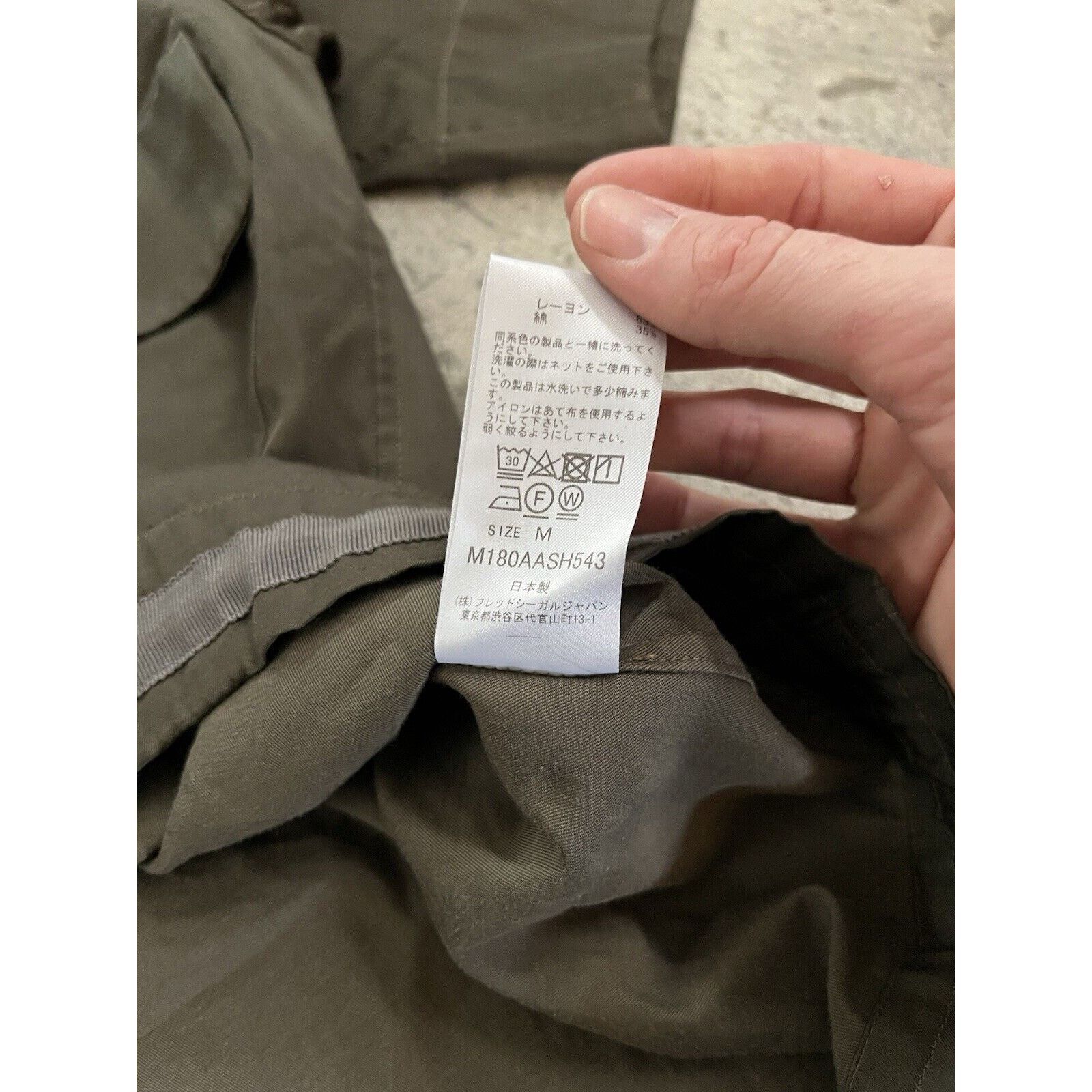 Fred Segal Fred Segal Loop Collator Pocket Military Inspired Shirt Rare Size US M / EU 48-50 / 2 - 8 Thumbnail