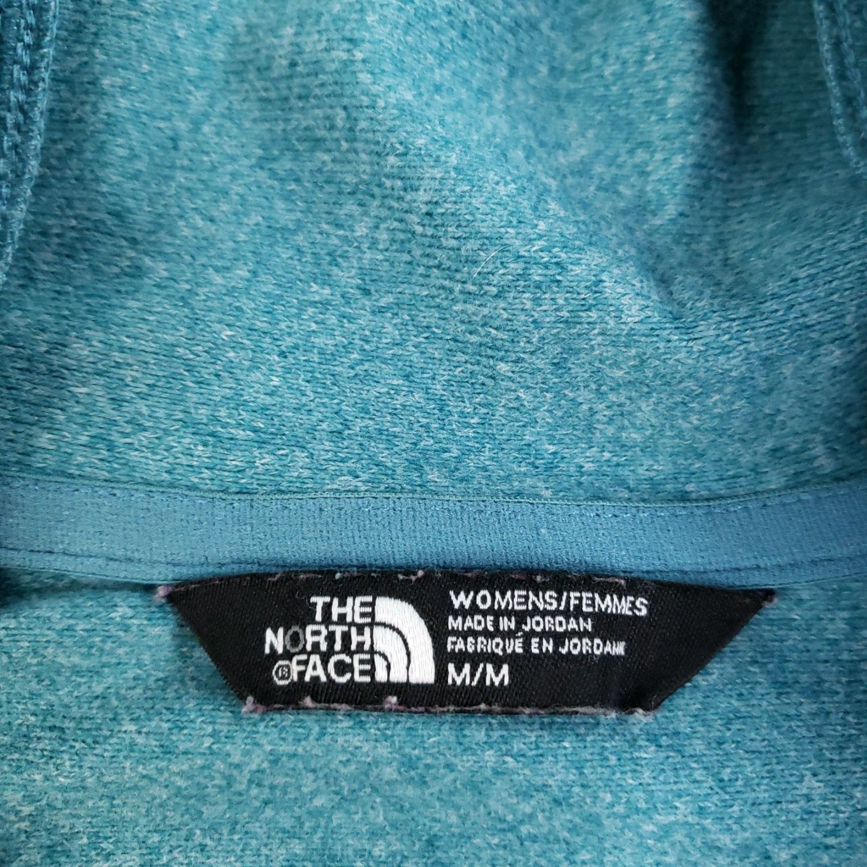 The North Face The North Face Fleece Hoodie Womens Medium Blue Full Zip Outdoor Jacket Size M / US 6-8 / IT 42-44 - 5 Thumbnail