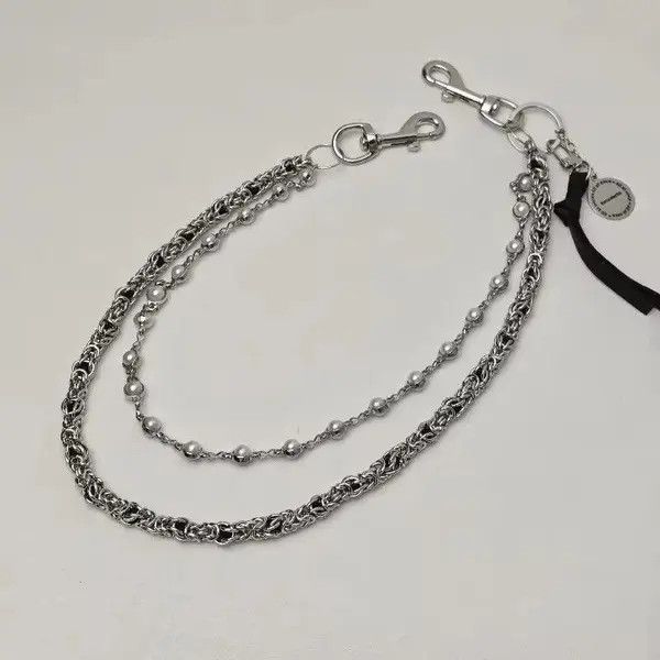 Jewelry 2 Layer Natural Echo Pearled Wallet Chain Size ONE SIZE - 4 Thumbnail