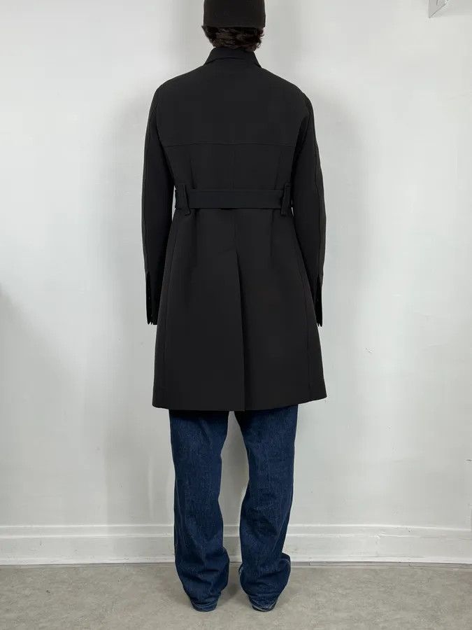 Rick Owens AW2016 Rick Owens Black Wool Belted Coat Size US L / EU 52-54 / 3 - 4 Thumbnail