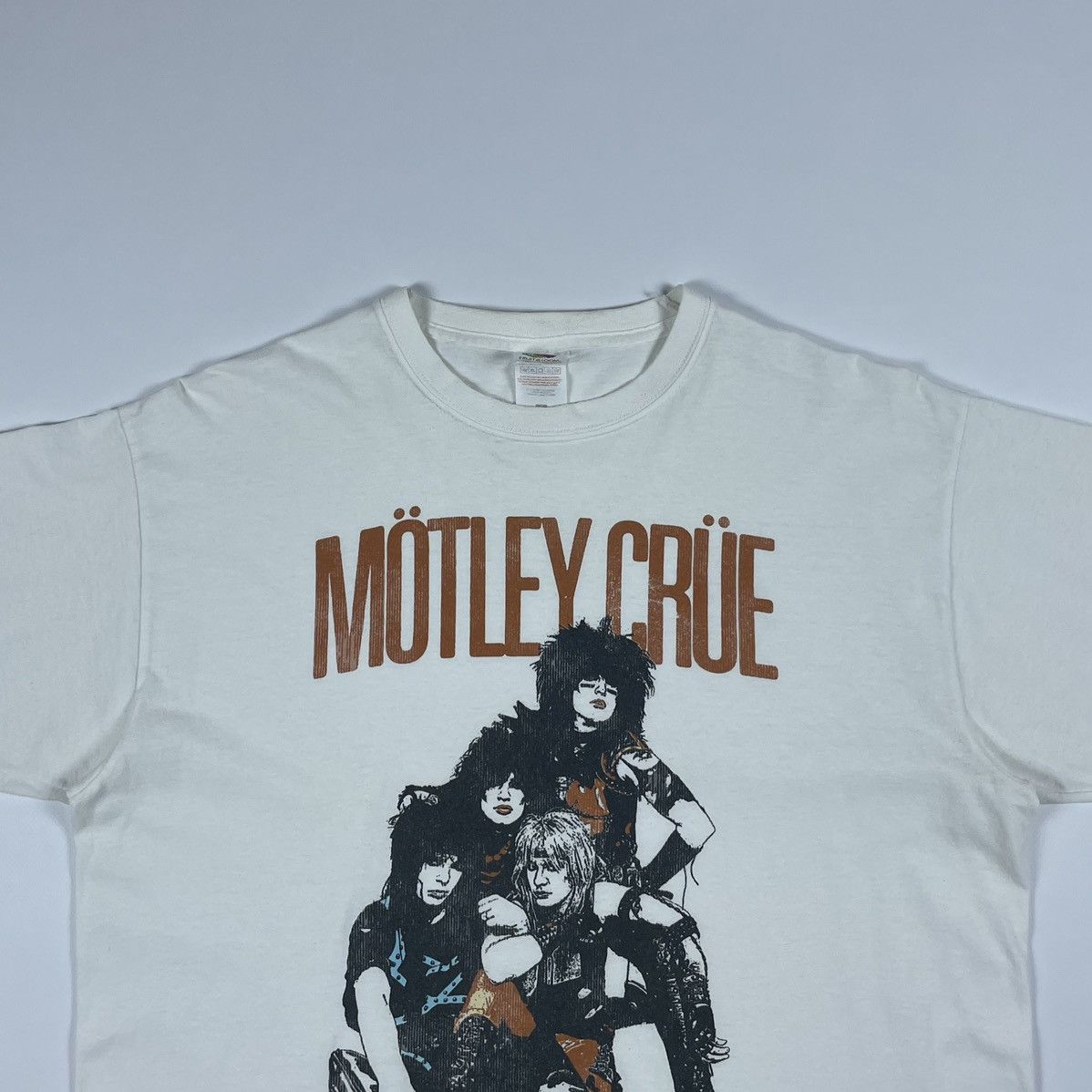 Band Tees Vintage Motley Crue T-Shirt Word Tour 1983 Size US L / EU 52-54 / 3 - 3 Thumbnail