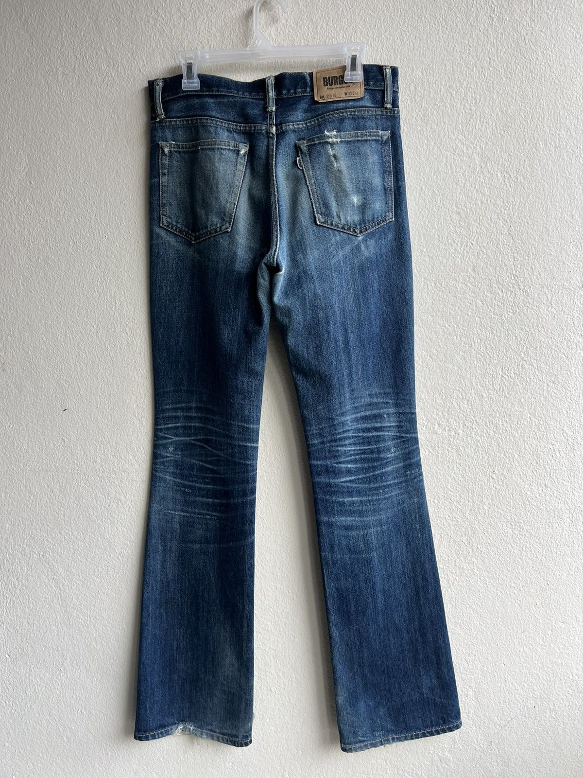 Burgus Plus Dirty Mud Denim Distress Burgus Plus Japan Bootcut Jeans Size US 32 / EU 48 - 3 Thumbnail