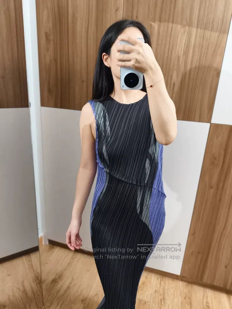 Issey Miyake Zipper Dress