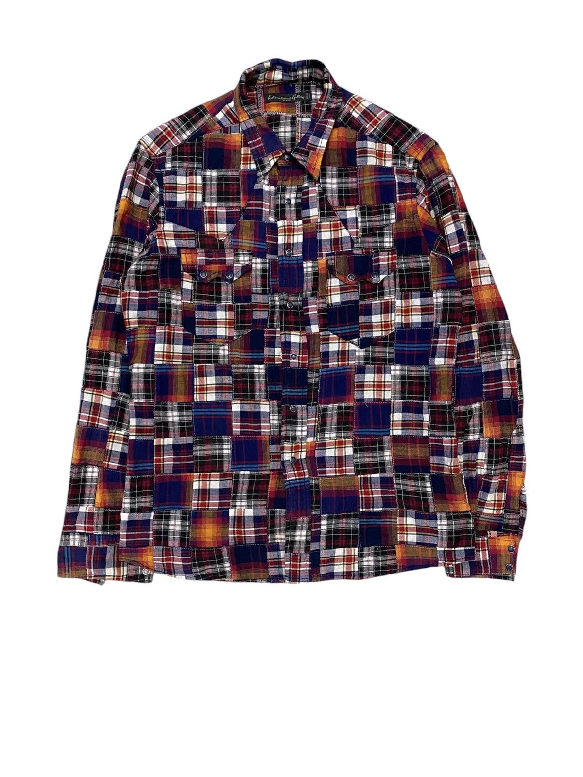 🔥Western patchwork button up Made in Japan