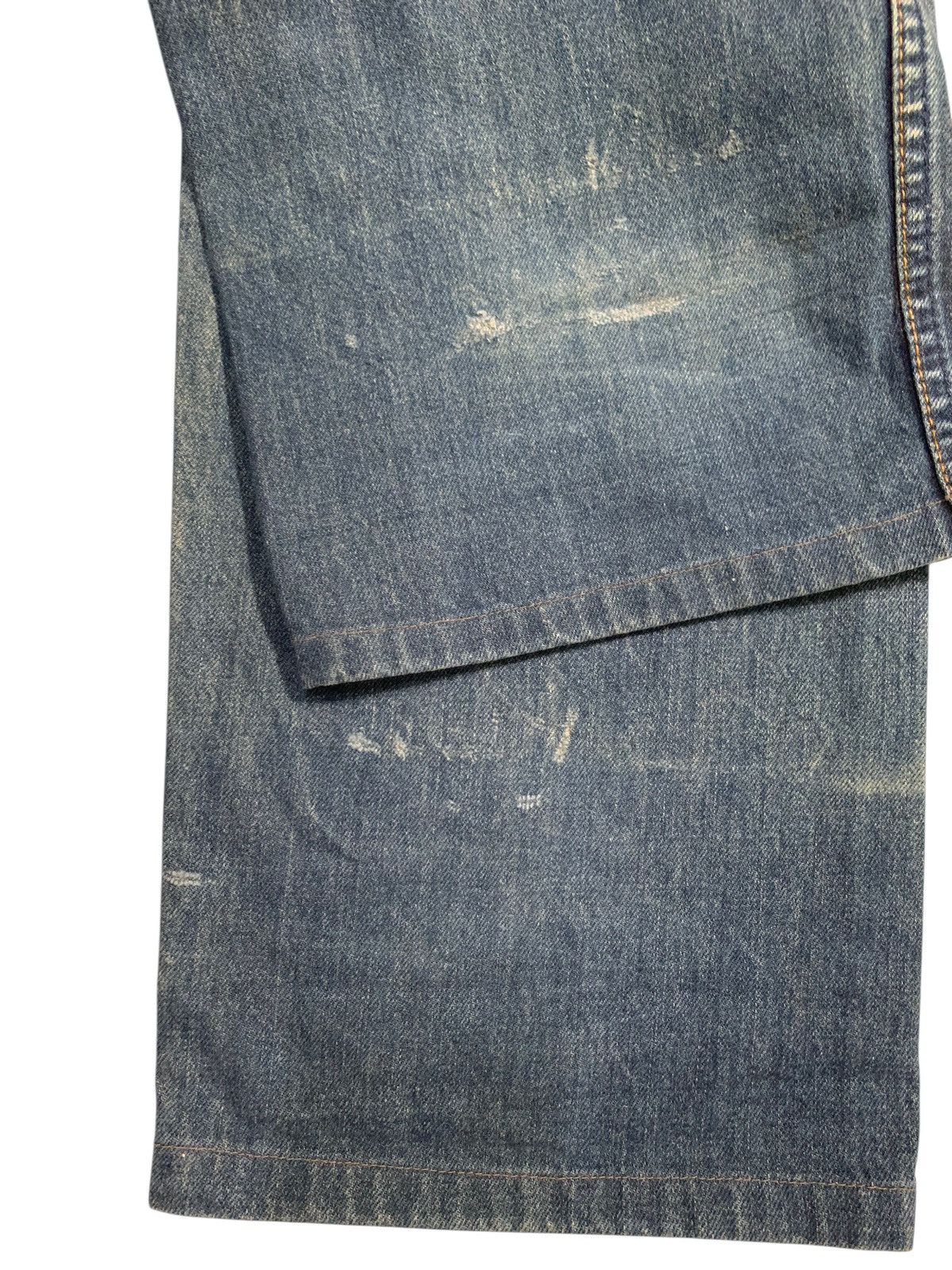 Levi's VINTAGE LEVIS 512 FADED & RUSTY DISTRESSED DENIM Size US 35 - 20 Thumbnail
