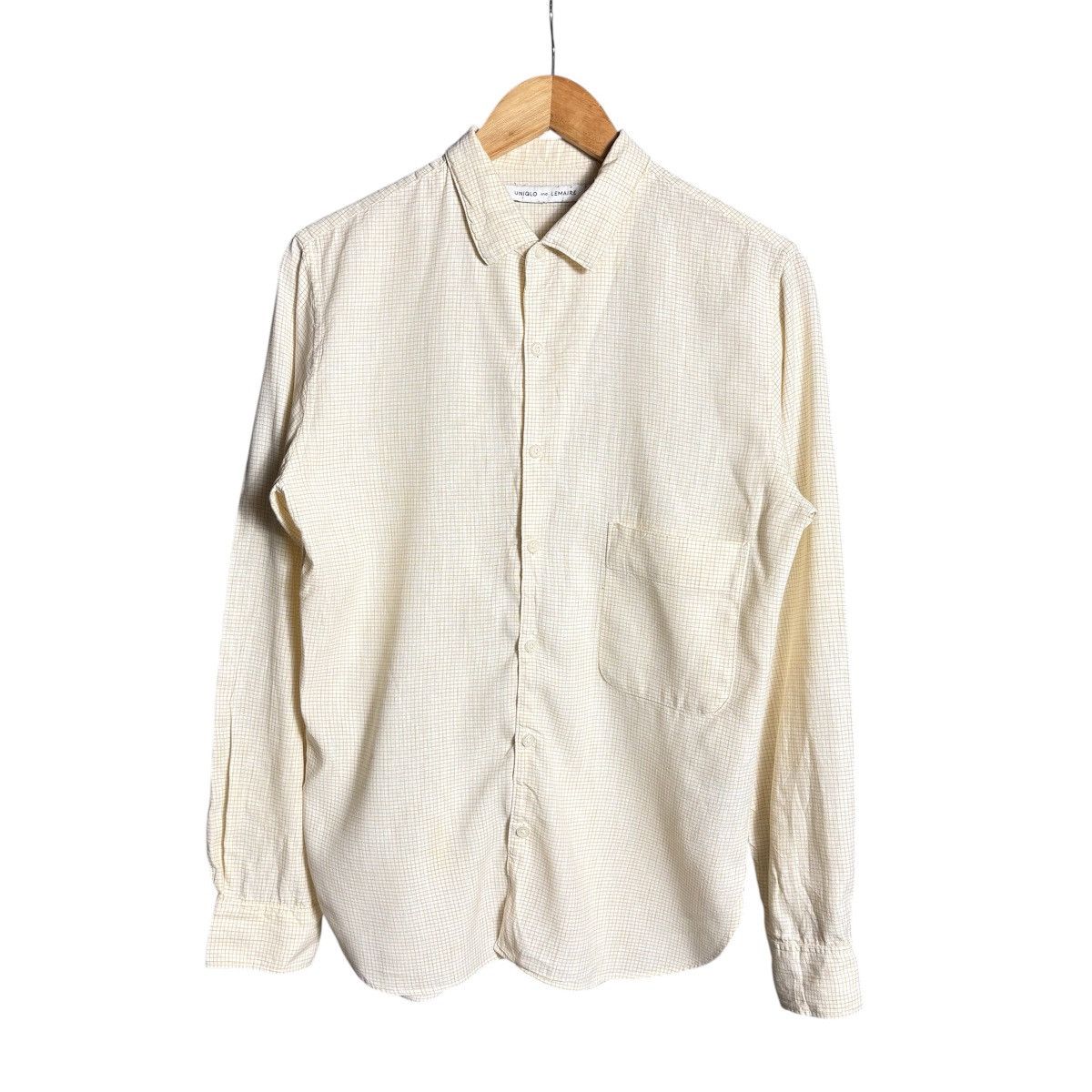 Uniqlo x LEMAIRE Nova Check Pocket Long Sleeve Shirt