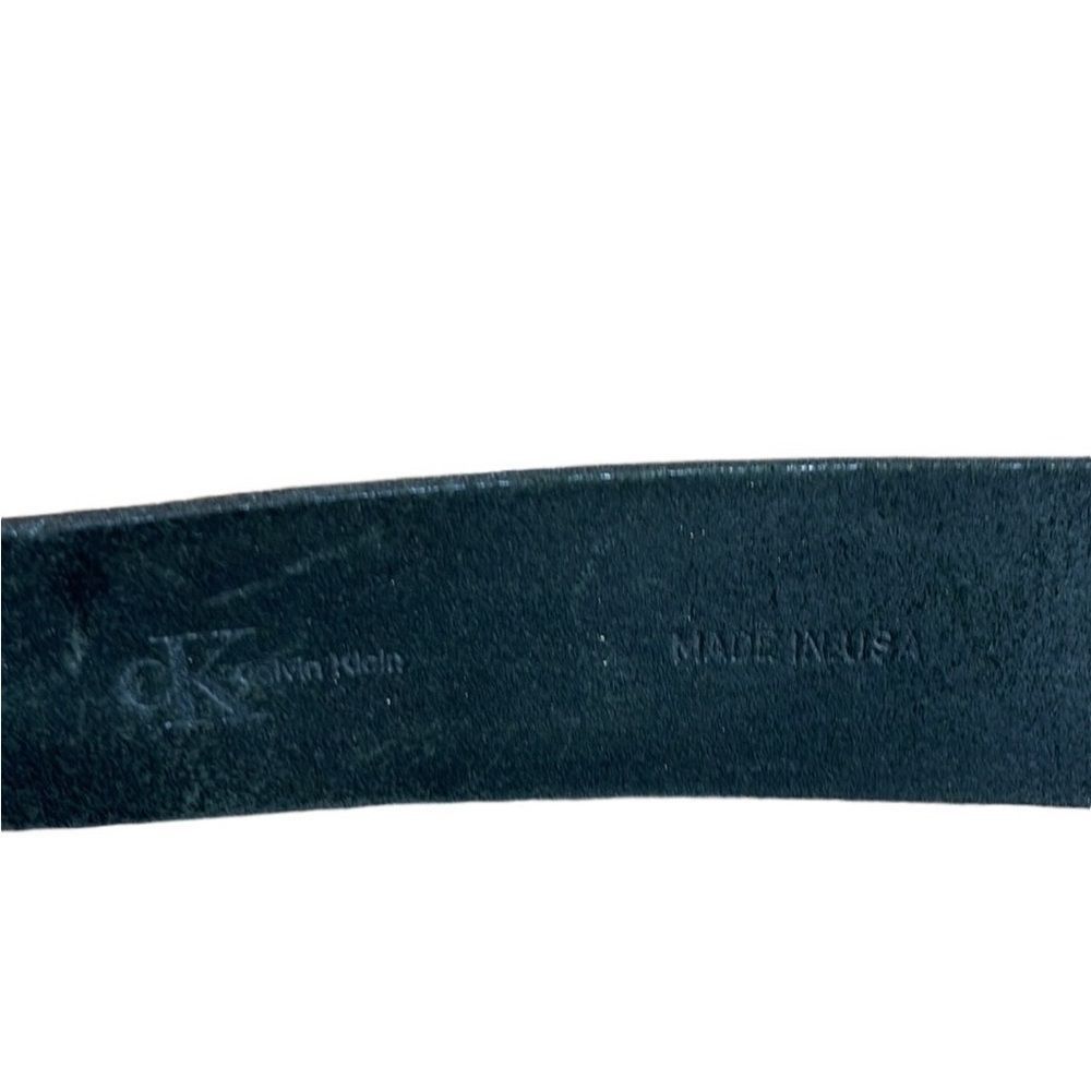 Calvin Klein Calvin Klein Black Genuine Harness Leather Women Vintage CK Size ONE SIZE - 8 Thumbnail