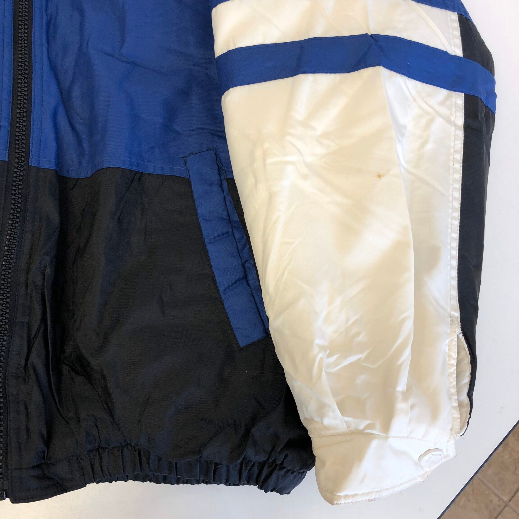 USA Olympics Vtg JcPenney Blue Nylon COLORBLOCK USA OLYMPICS Coat Size US L / EU 52-54 / 3 - 4 Thumbnail