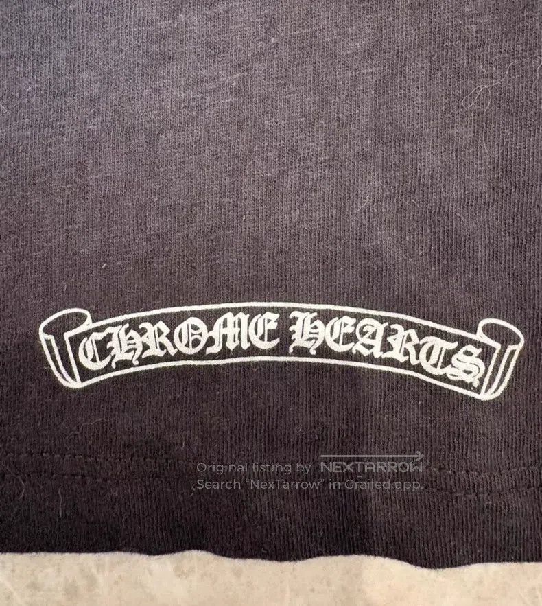 Chrome Hearts CHROME HEARTS Size S Skating Series 33 Black Long Sleeve Size S / US 4 / IT 40 - 3 Thumbnail