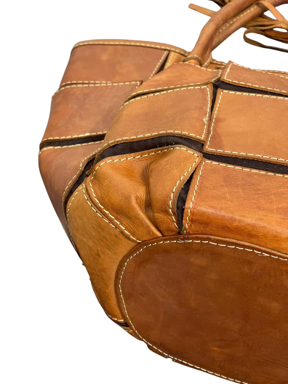 Genuine Leather Full Leather Peaks Peak Japan Tote Bag 6🟩 Size ONE SIZE - 11 Thumbnail