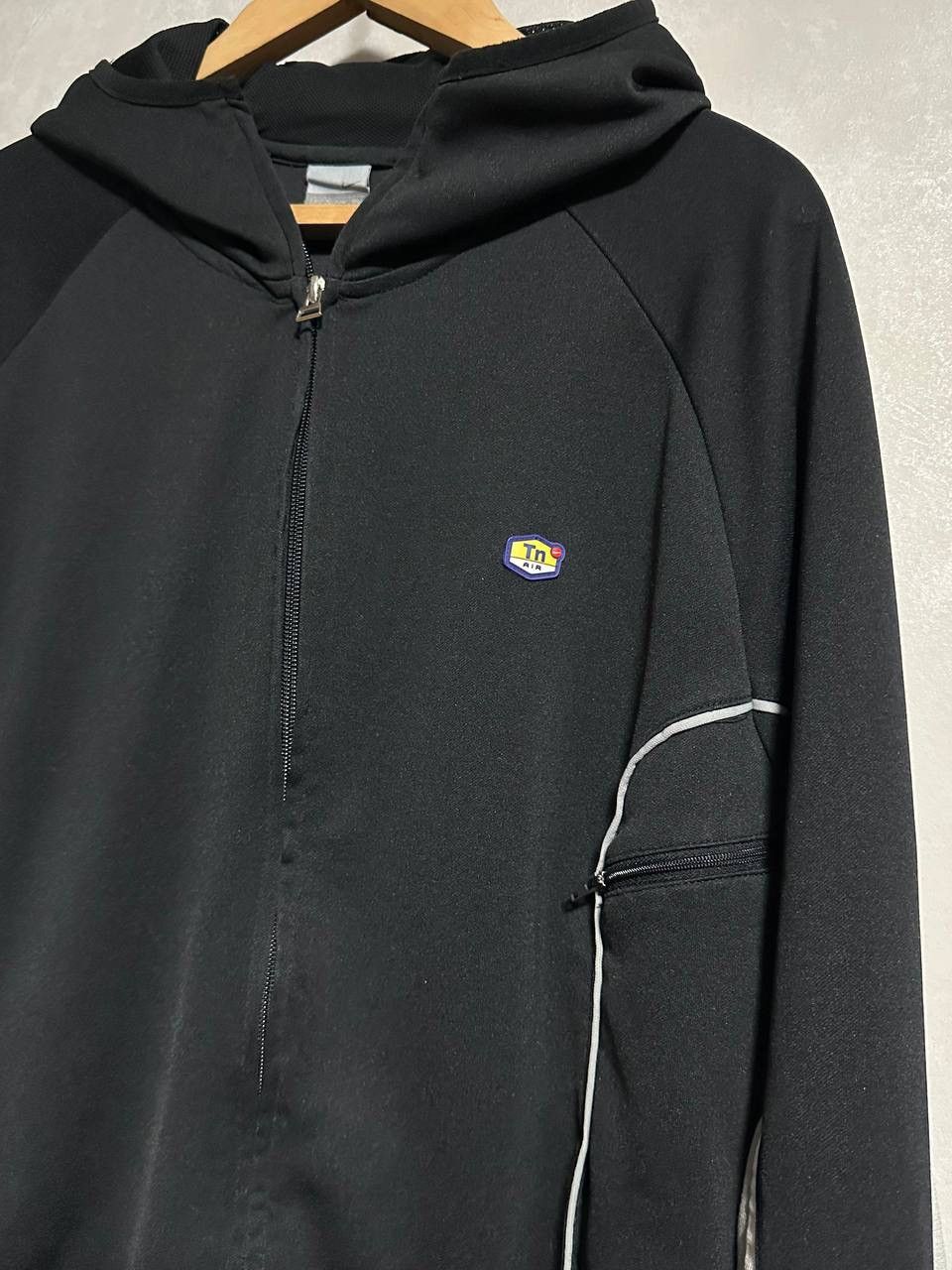 Nike × Vintage Rare Vintage Nike Tn Zip Hoodie with logo Size US XL / EU 56 / 4 - 2 Thumbnail