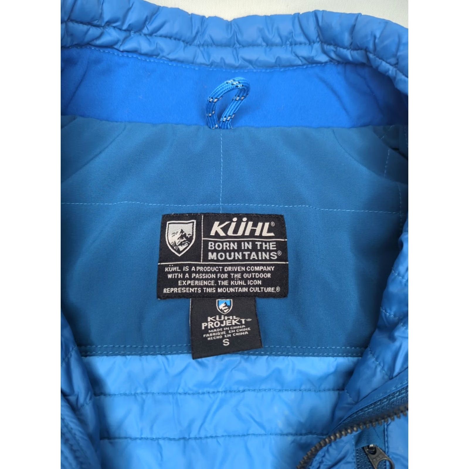 Vintage Kuhl Projekt Firefly Ultralight Primaloft Quilted Puffer Jacket Blue Mens Small Size US S / EU 44-46 / 1 - 6 Thumbnail