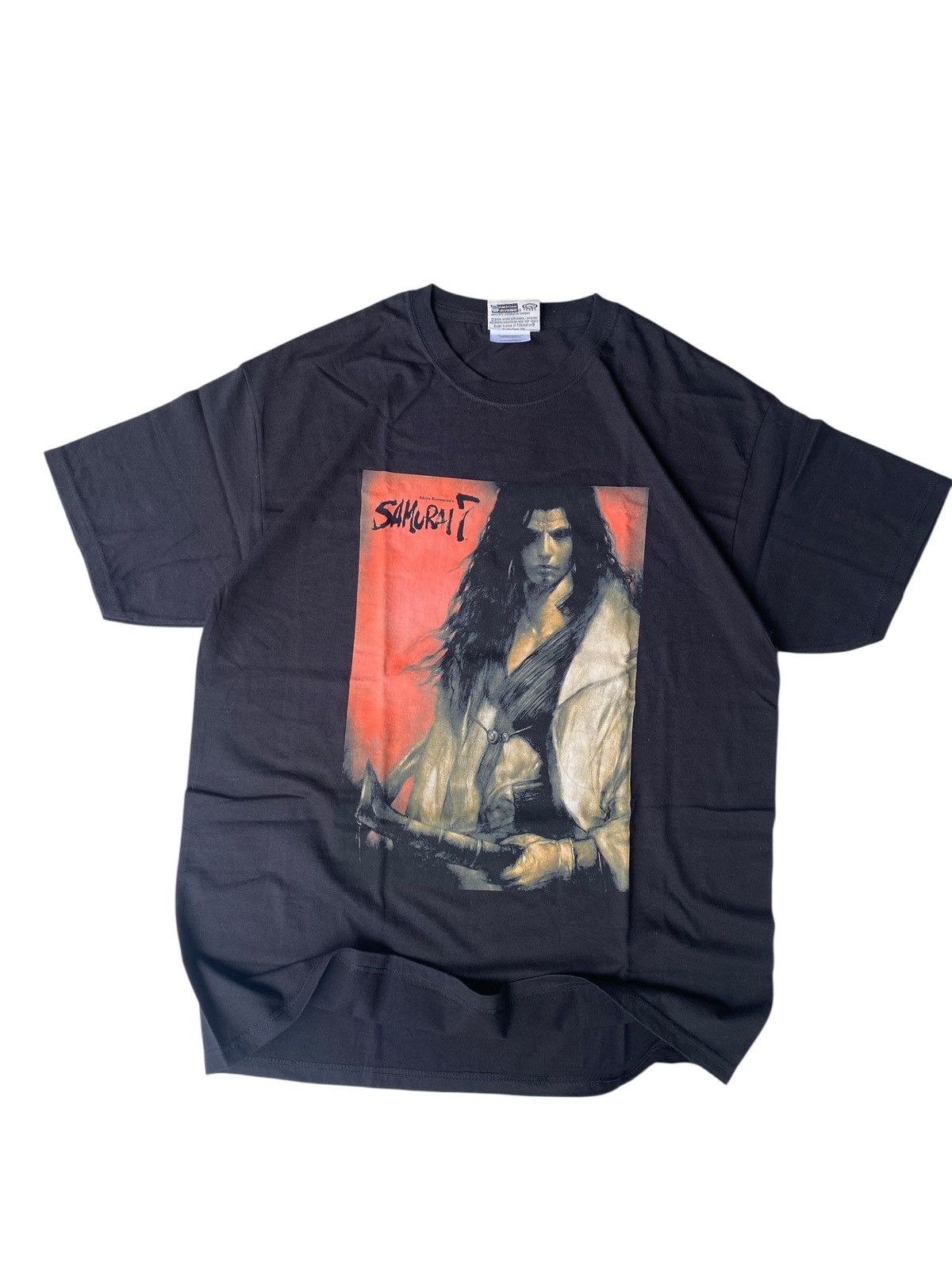 Vintage 2004 Samurai 7 Anime Tee Funimation Licensed Black L