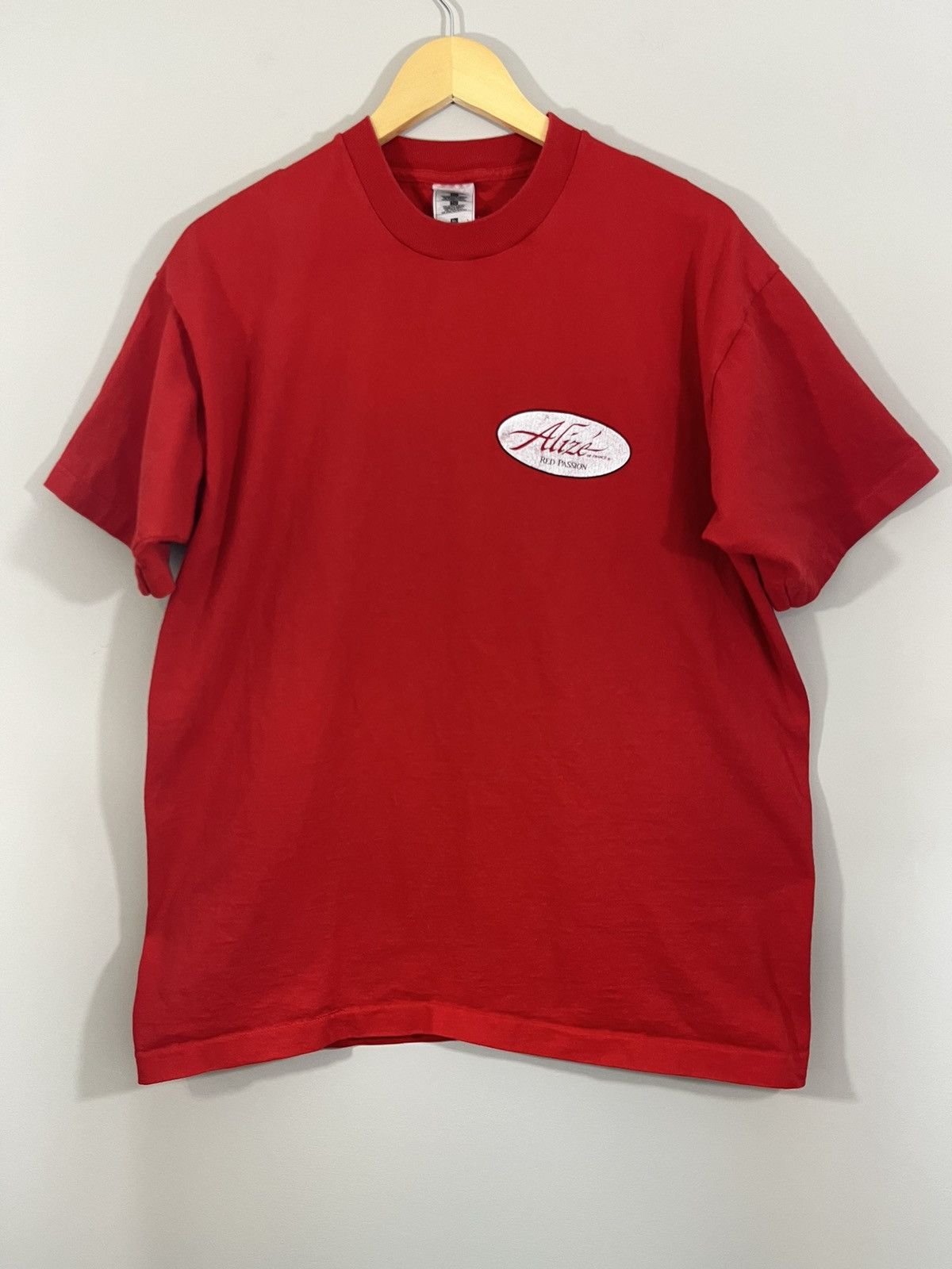 Vintage Single Stitch Passion French Alcohol Booze Tee Size US XL / EU 56 / 4 - 2 Thumbnail