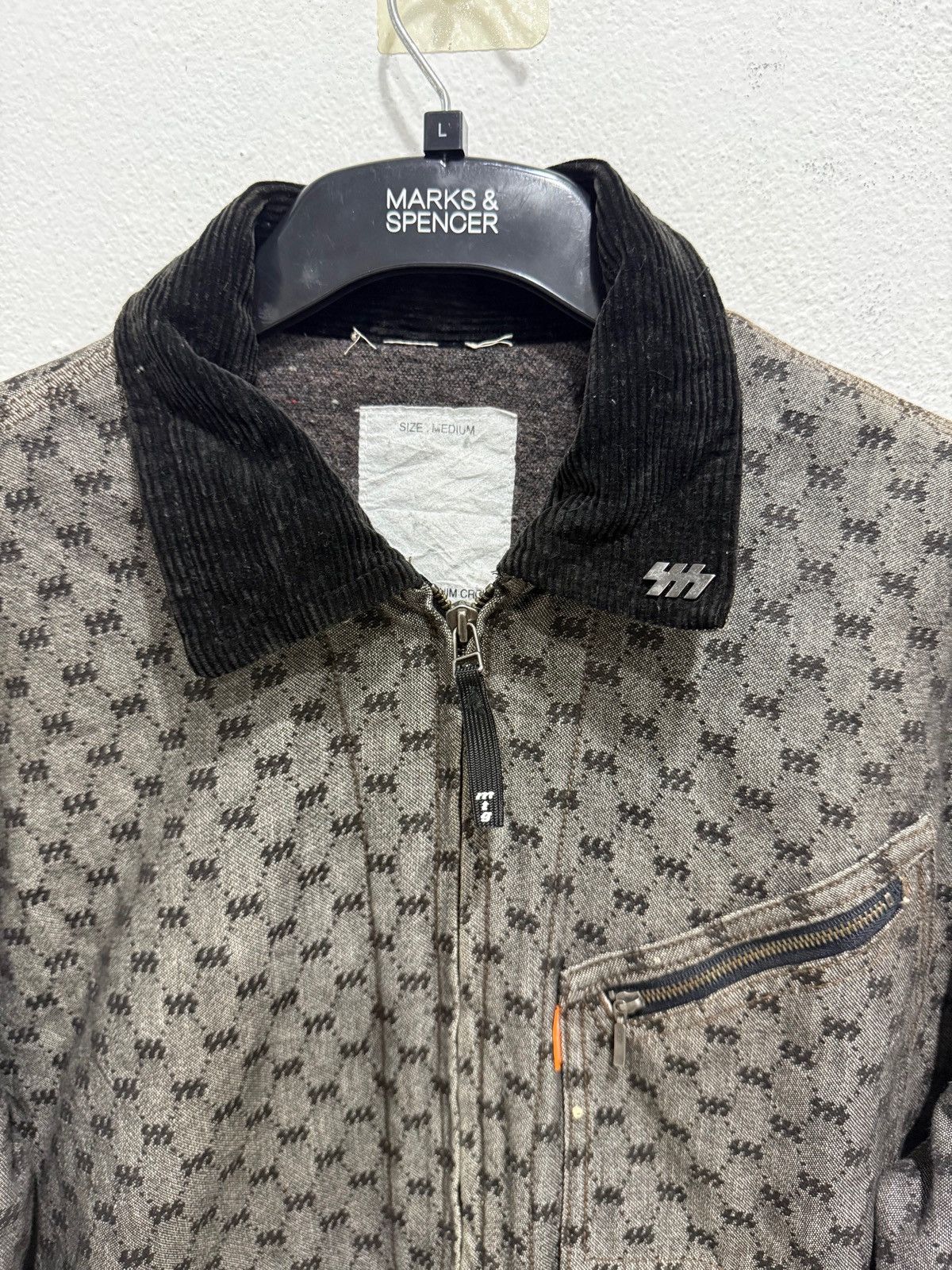 Montage MONTAGE Denim Crowd SSS All Over Jacket Blanket Heat Rare Size US M / EU 48-50 / 2 - 4 Thumbnail