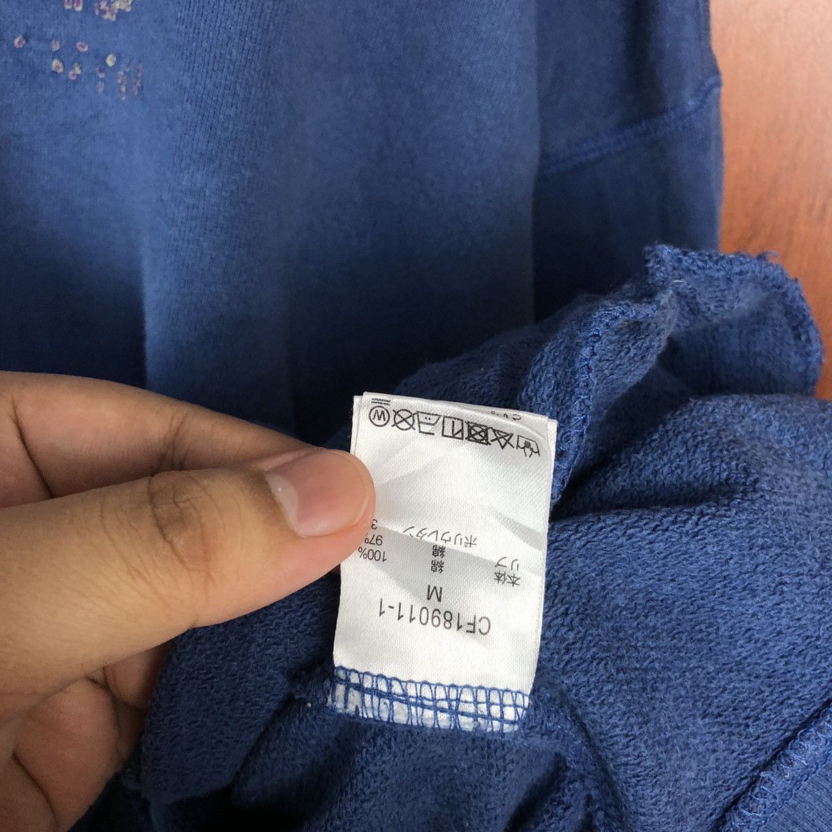 Japanese Brand Roanoke Studio Clip Blue vintage Sweatshirt #7530 Size US M / EU 48-50 / 2 - 12 Thumbnail