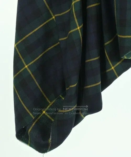 Comme des Garcons Comme Des Garcons size S Green plaid harem pants Size 23" - 6 Thumbnail