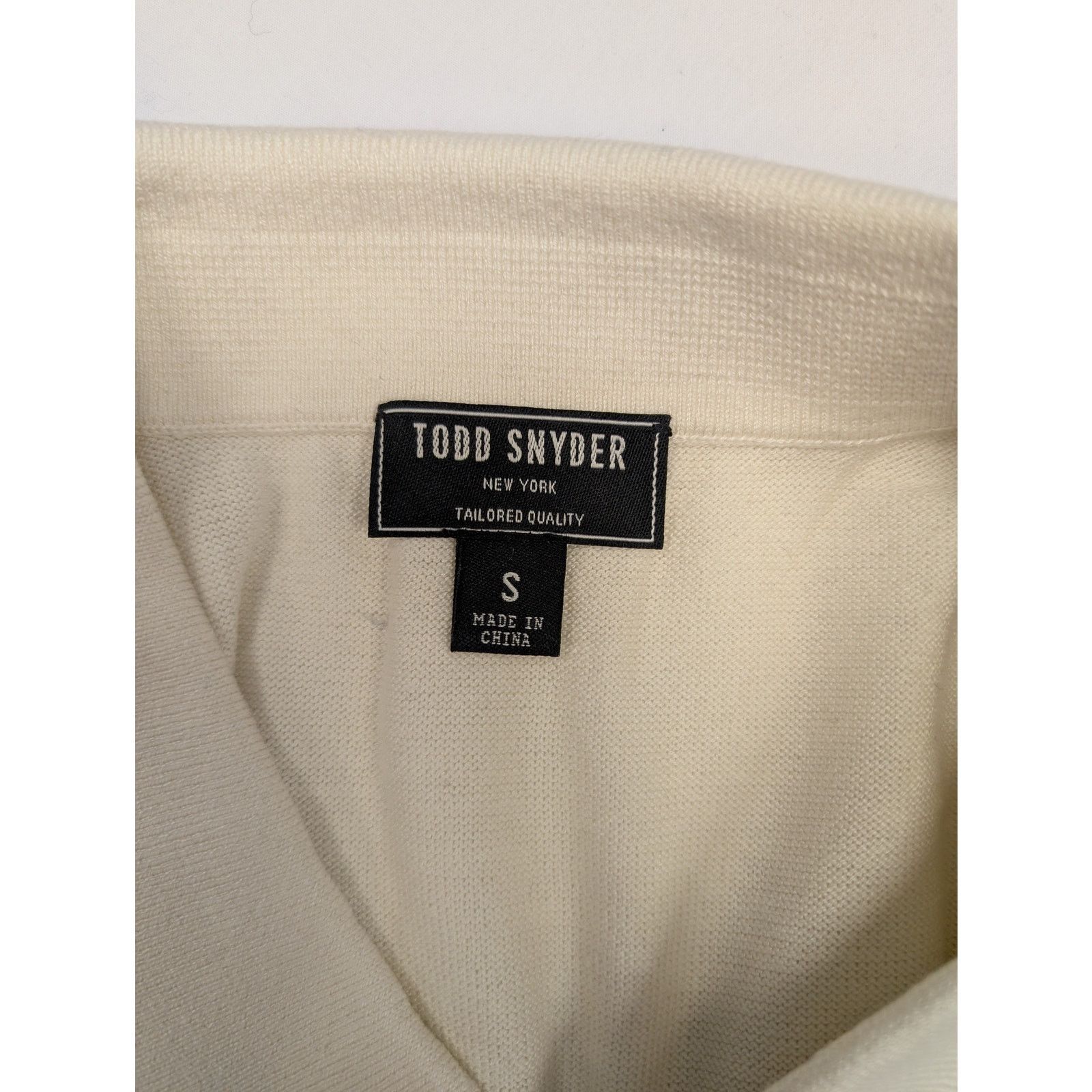 Todd Snyder o1rshd1 CC20 Polo Shirt in Beige Size US S / EU 44-46 / 1 - 11 Thumbnail