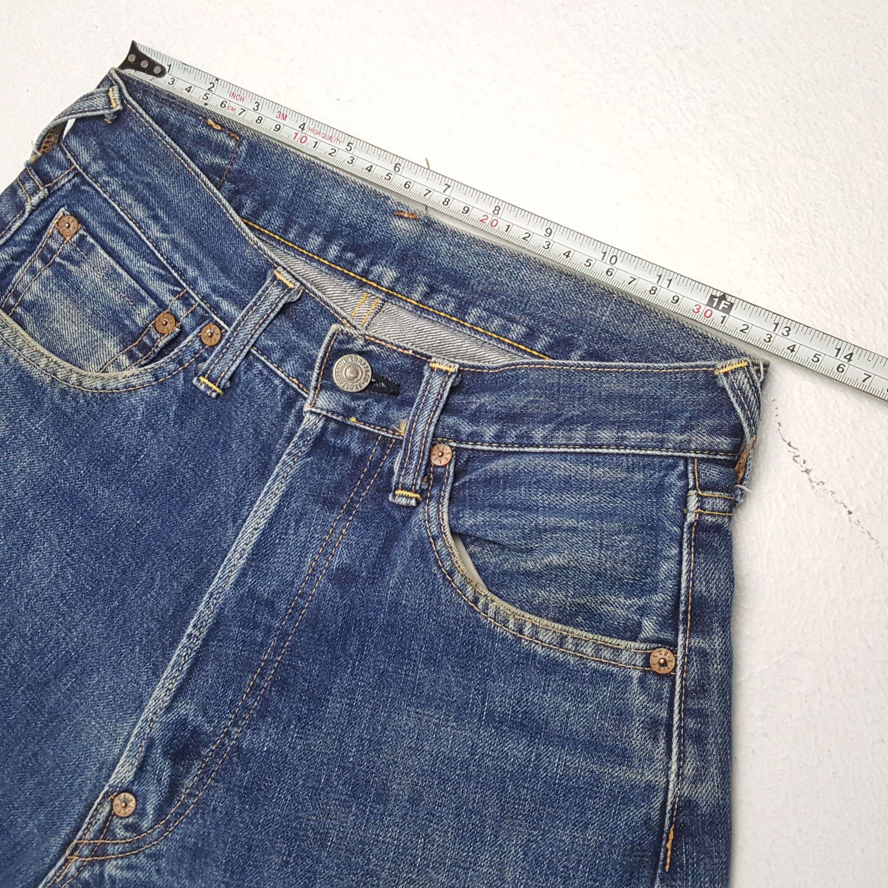 Evisu × Vintage EVIS Japanese Brand Streetwear Custom Daicock Jeans Size US 26 / EU 42 - 7 Thumbnail