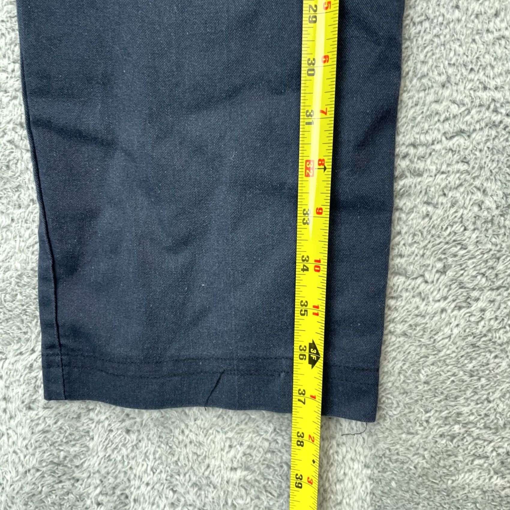 Dickies Dickies 874 Pants Mens Medium Blue Workwear Logo Straight Leg Original Fit Regular Inseam 27 in Dickies 874 Size US 31 - 6 Thumbnail