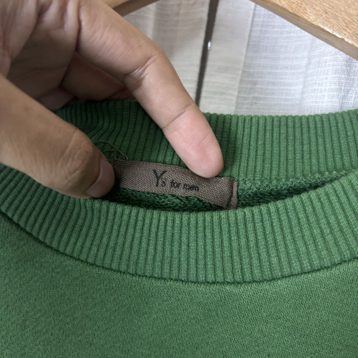 Y's for Men × Yohji Yamamoto Y’S FOR MEN YOHJI YAMAMOTO SWEATSHIRT Size US XL / EU 56 / 4 - 4 Thumbnail
