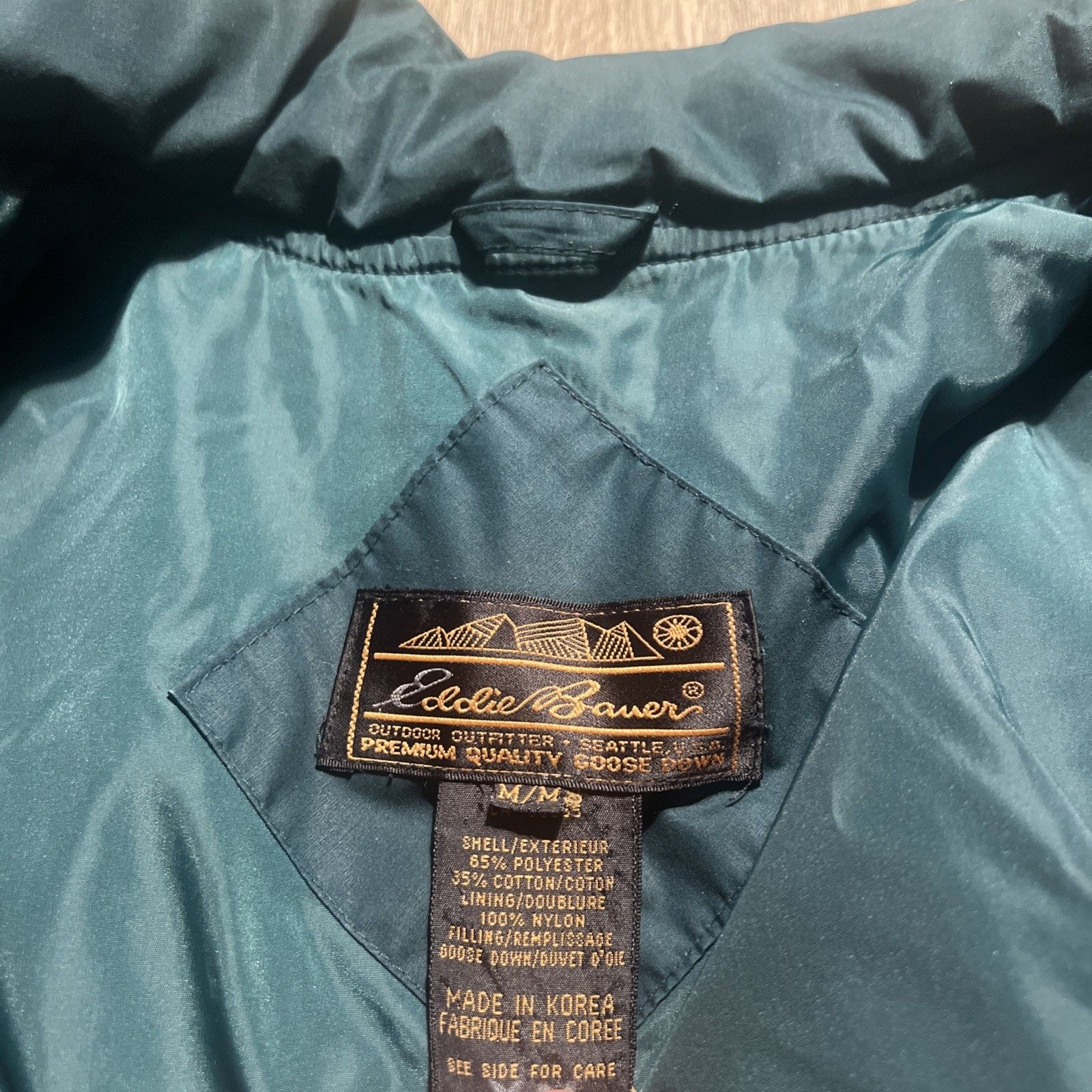 Eddie Bauer Vintage Eddie Bauer Goose Down Jacket Mens M Green Bomber Size US M / EU 48-50 / 2 - 20 Thumbnail