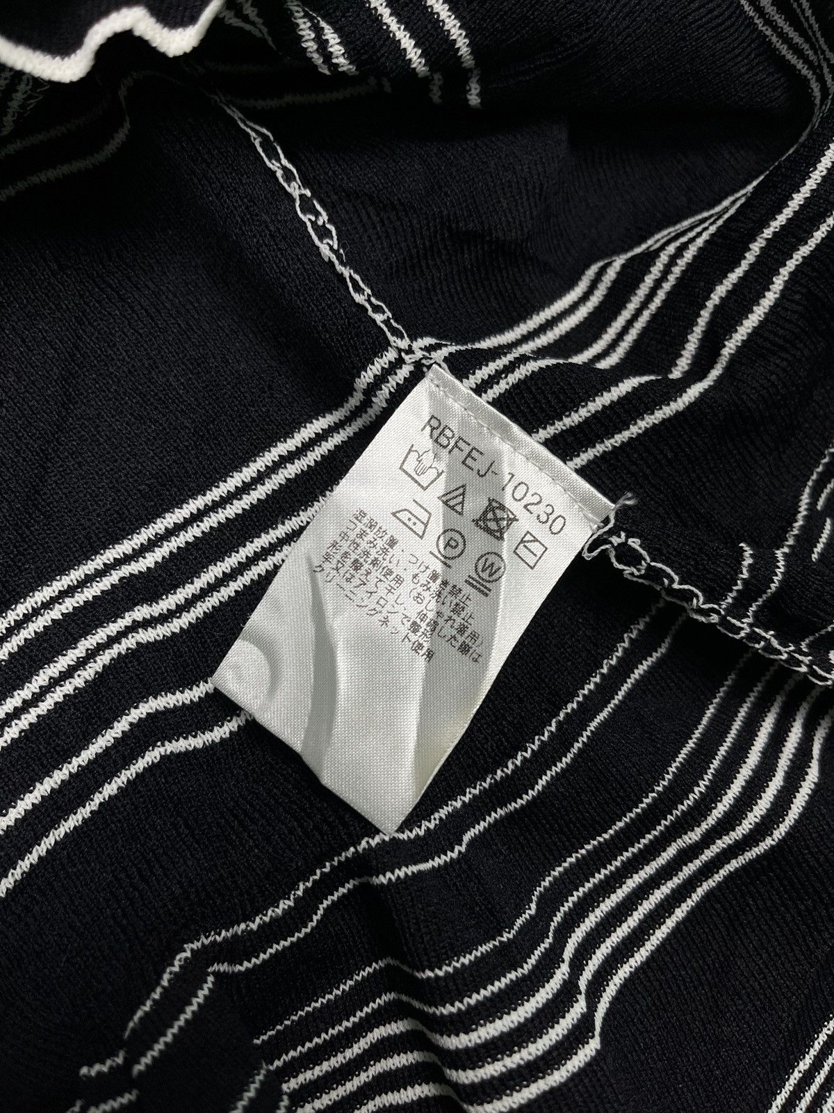 Beauty Beast × Hiroko Koshino Homme × Japanese Brand Hiroko Bis Knit Button Longsleeve Size S / US 4 / IT 40 - 8 Thumbnail