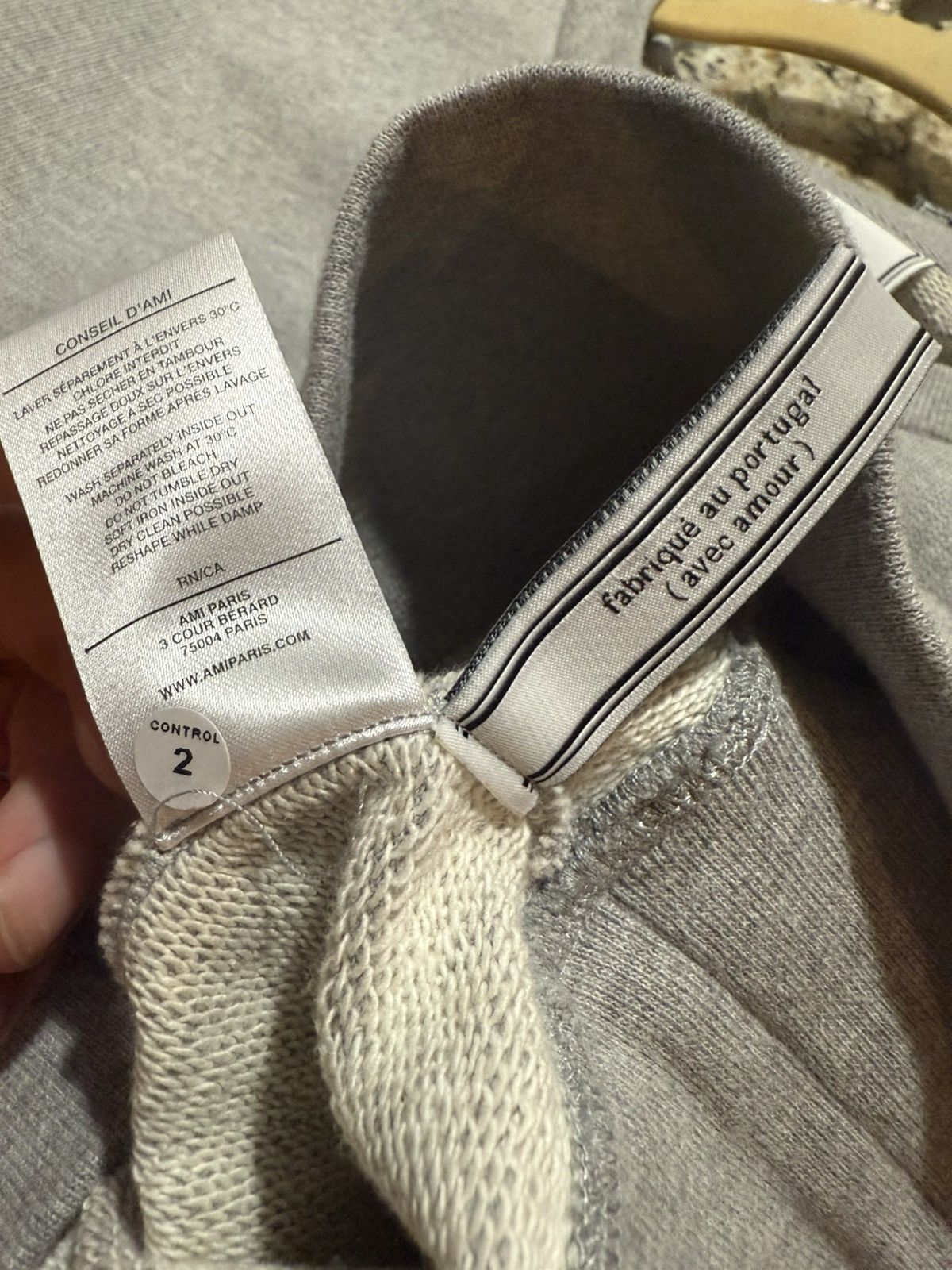 AMI AMI PARIS / AMI ALEXANDRE MATTIUSSI Big Ami Sweatshirt Size US L / EU 52-54 / 3 - 6 Thumbnail