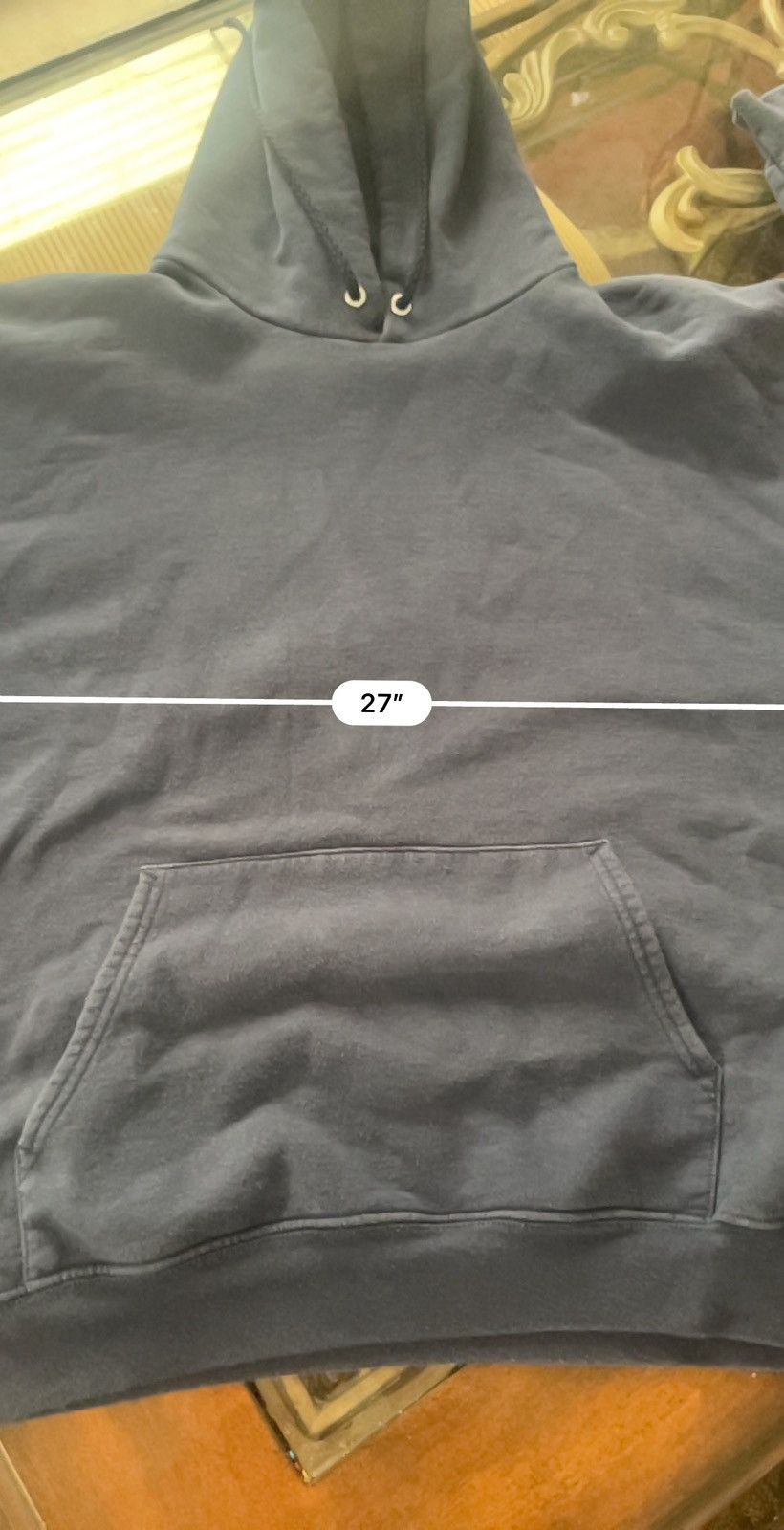 Hanes Vintage blank boxy hoodie Size US XL / EU 56 / 4 - 6 Thumbnail