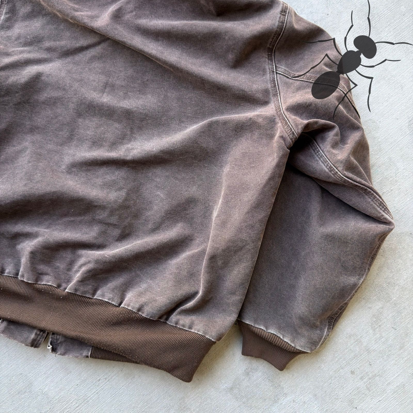 Carhartt × Vintage Carhartt J160 CHT brown hooded work wear jacket Size US L / EU 52-54 / 3 - 8 Thumbnail