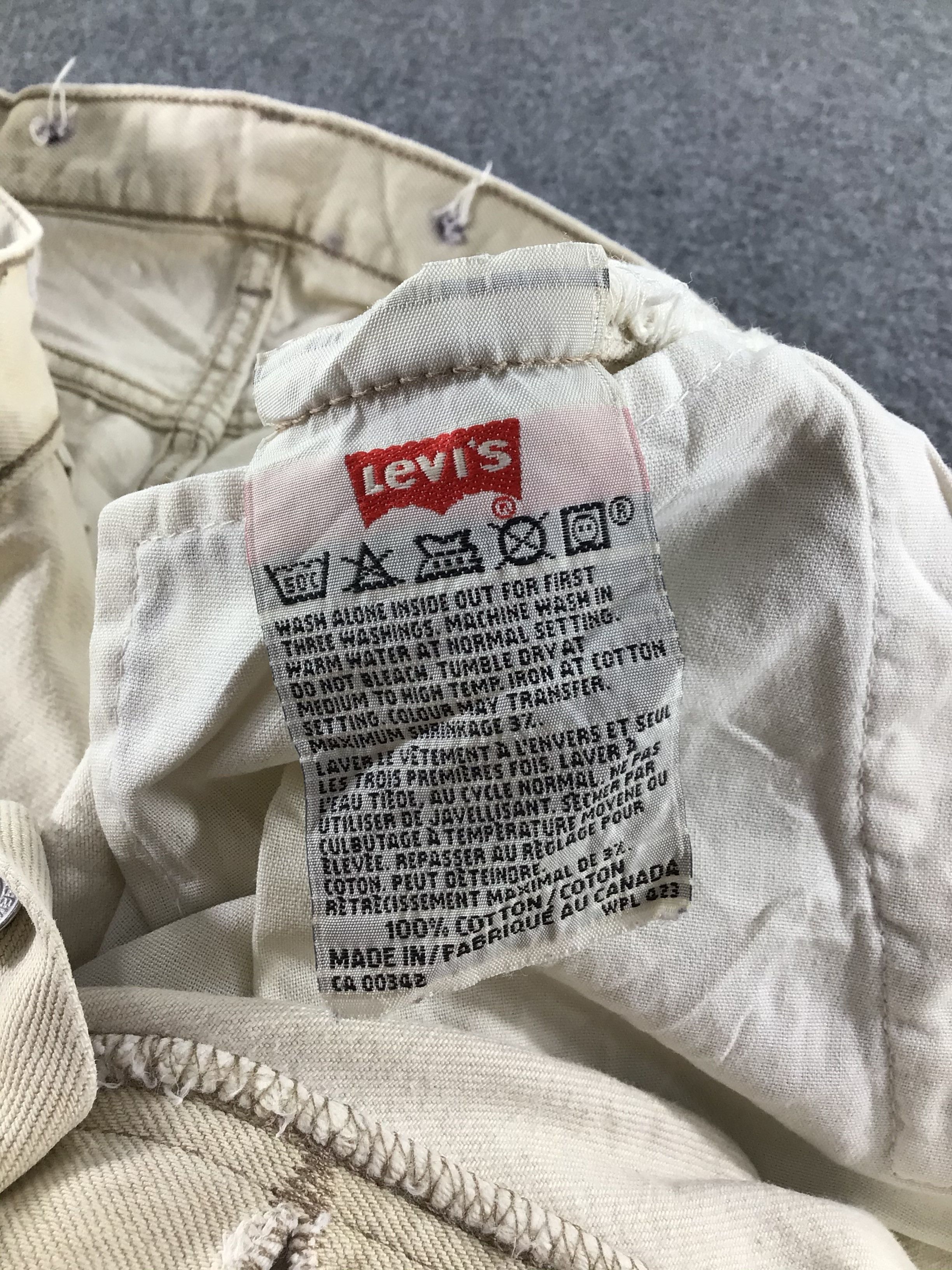 Levi's Vintage Clothing Vintage Levis 501 Jeans -J591 Size US 35 - 9 Thumbnail